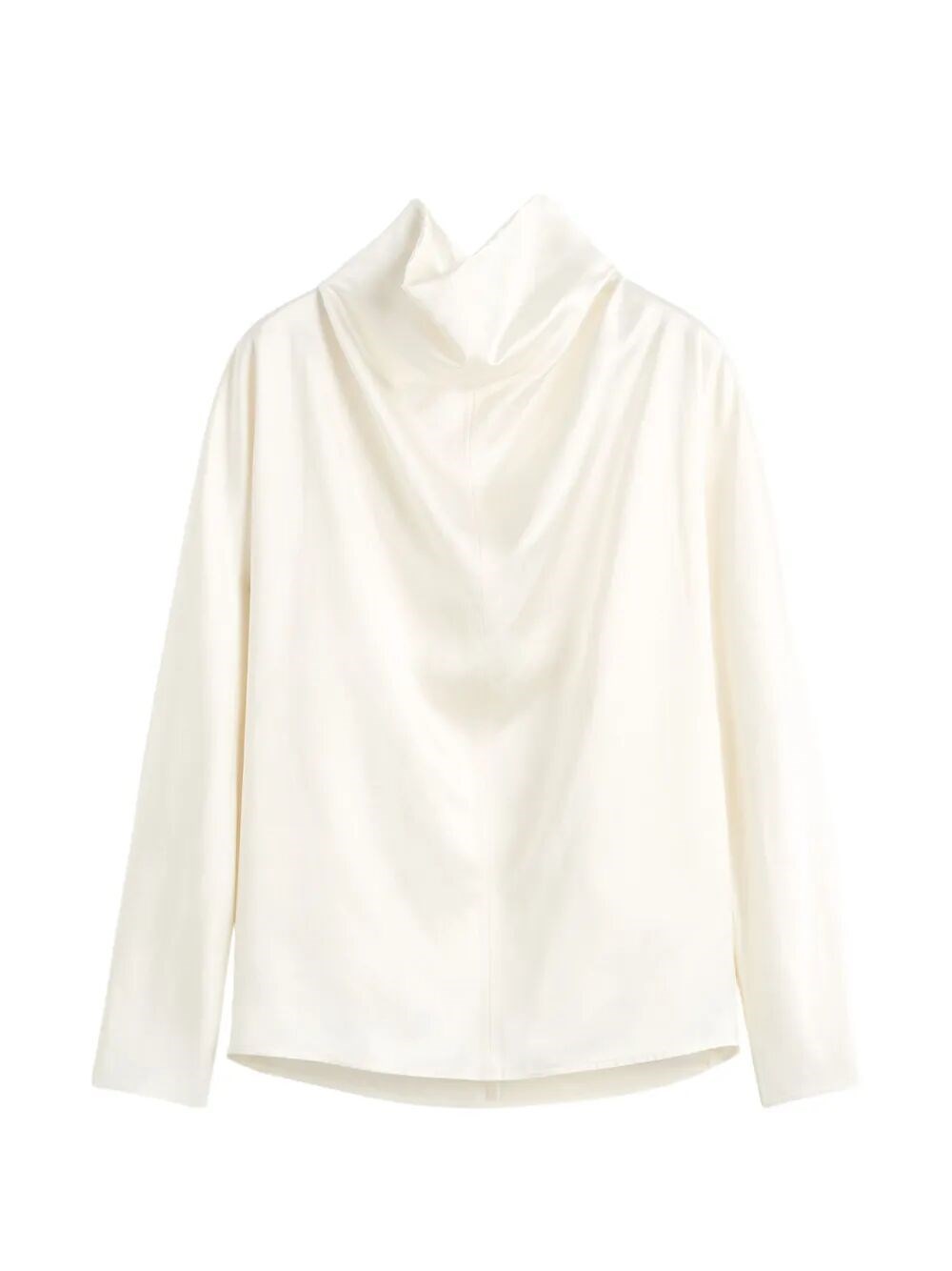 Totême Cowl Neck Blouse In White