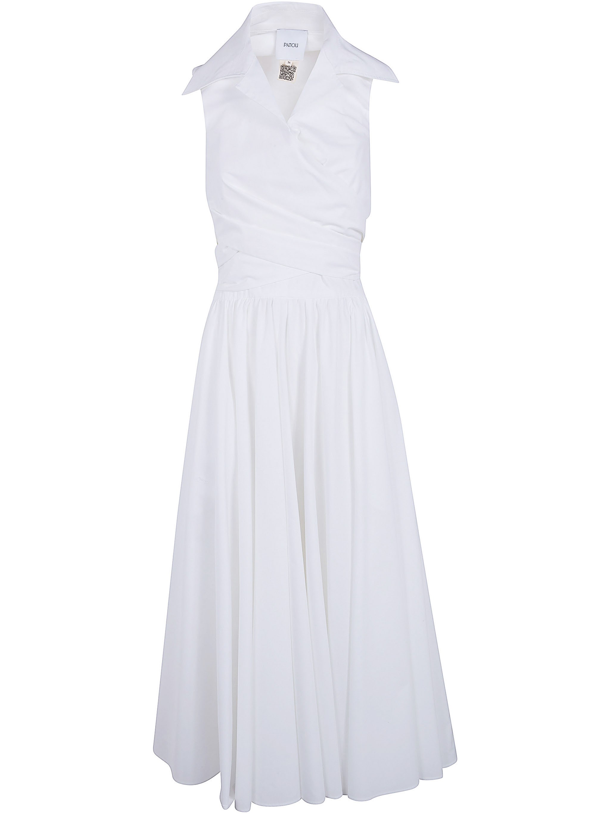 PATOU Draped Midi Dress　PATOU ドレープミディドレス PATOU