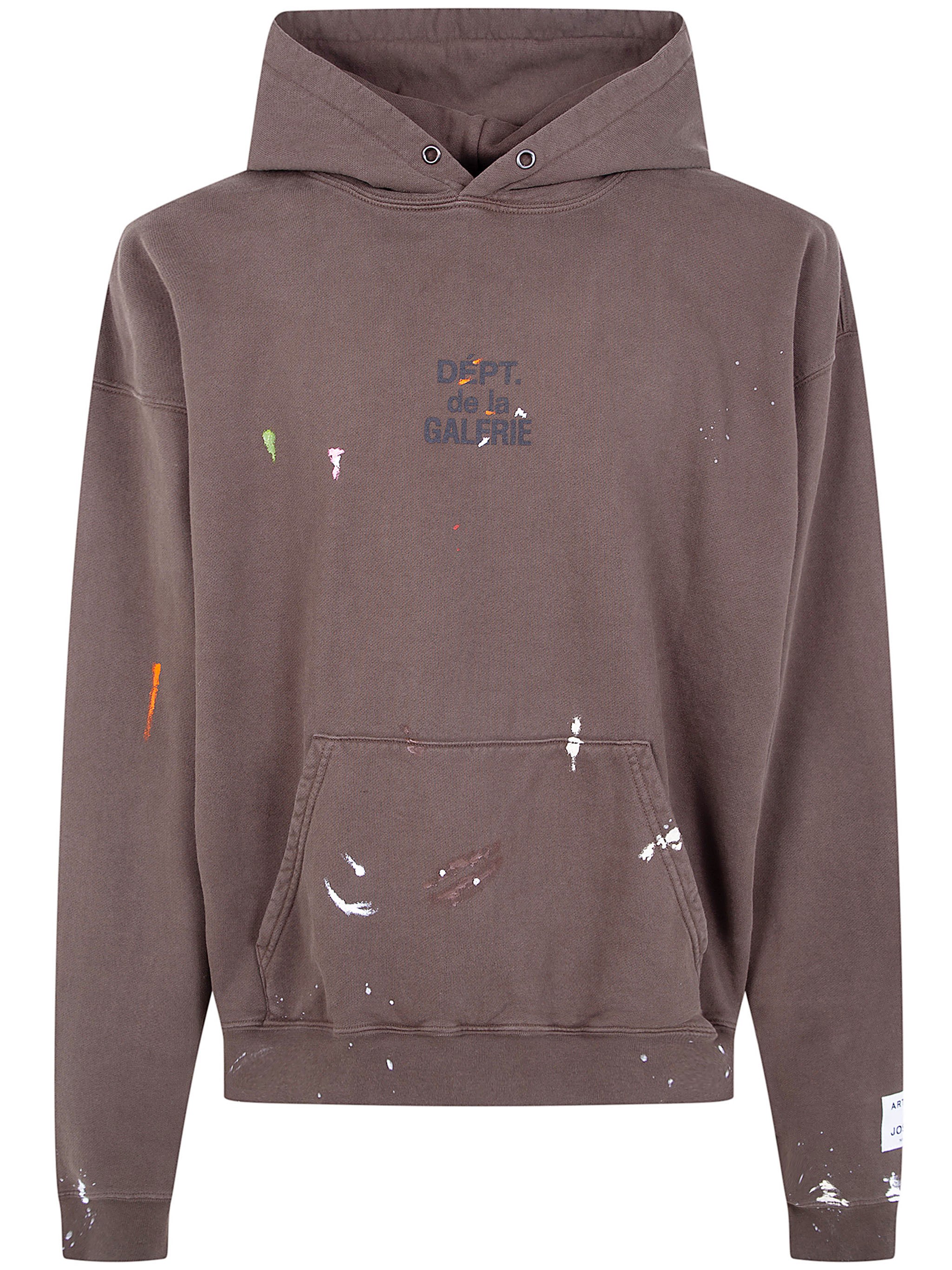 GALLERY DEPT 'French' Logo Painted Hoodie