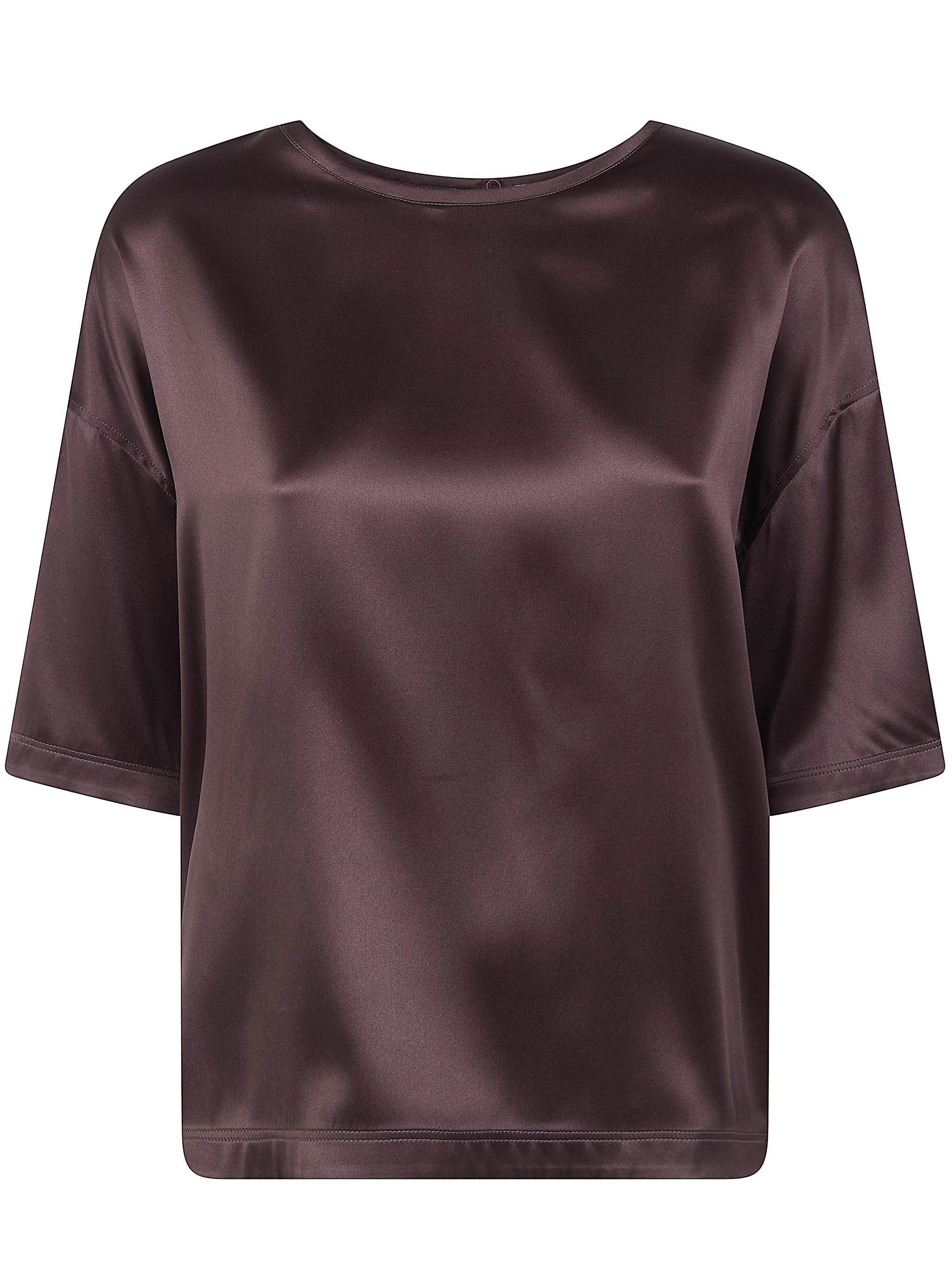 BRUNELLO CUCINELLI Short Sleeves Blouse