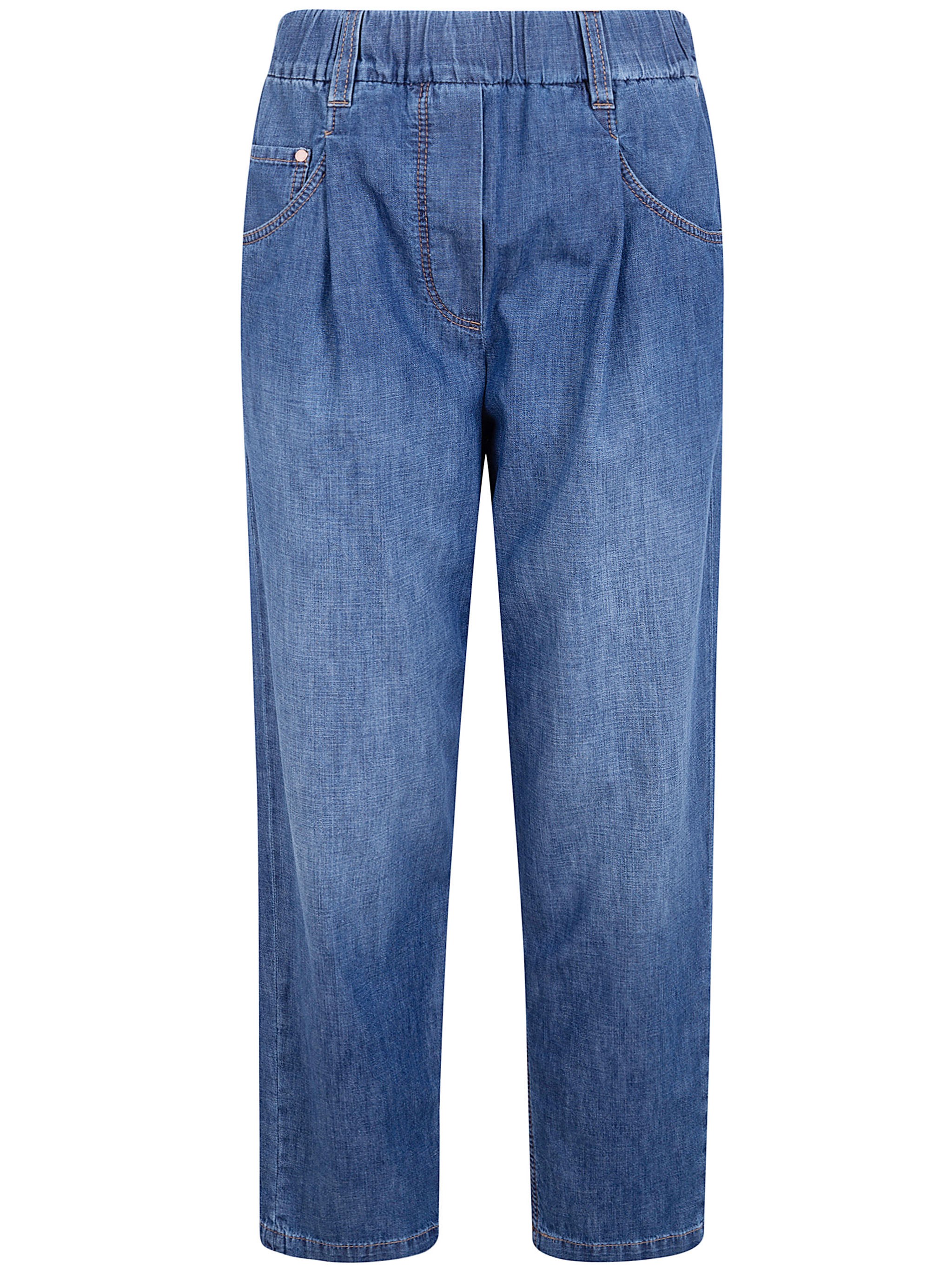 ブルネロ クチネリ ストレートデニムパンツ