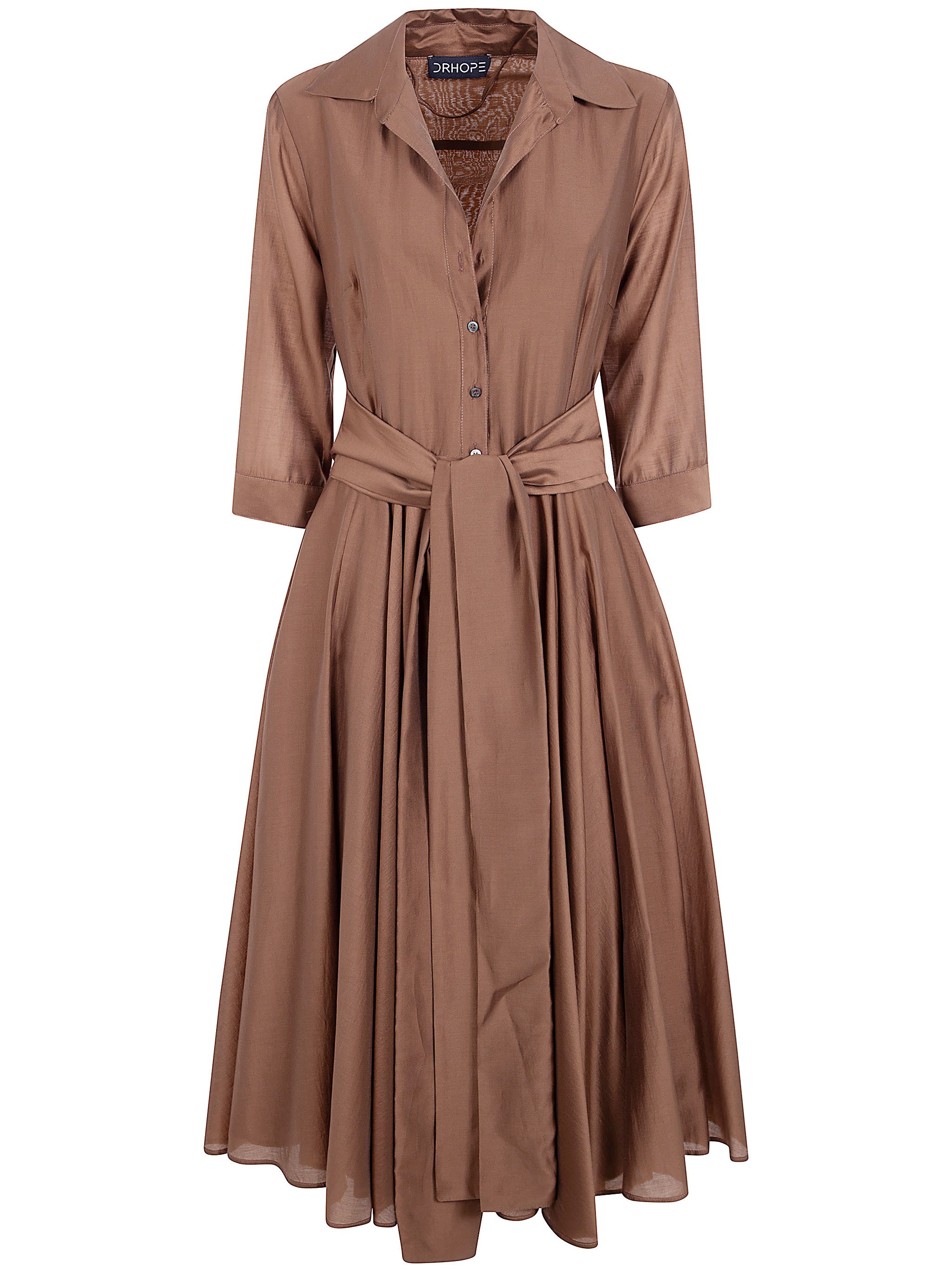 DRHOPE Long Round Dress