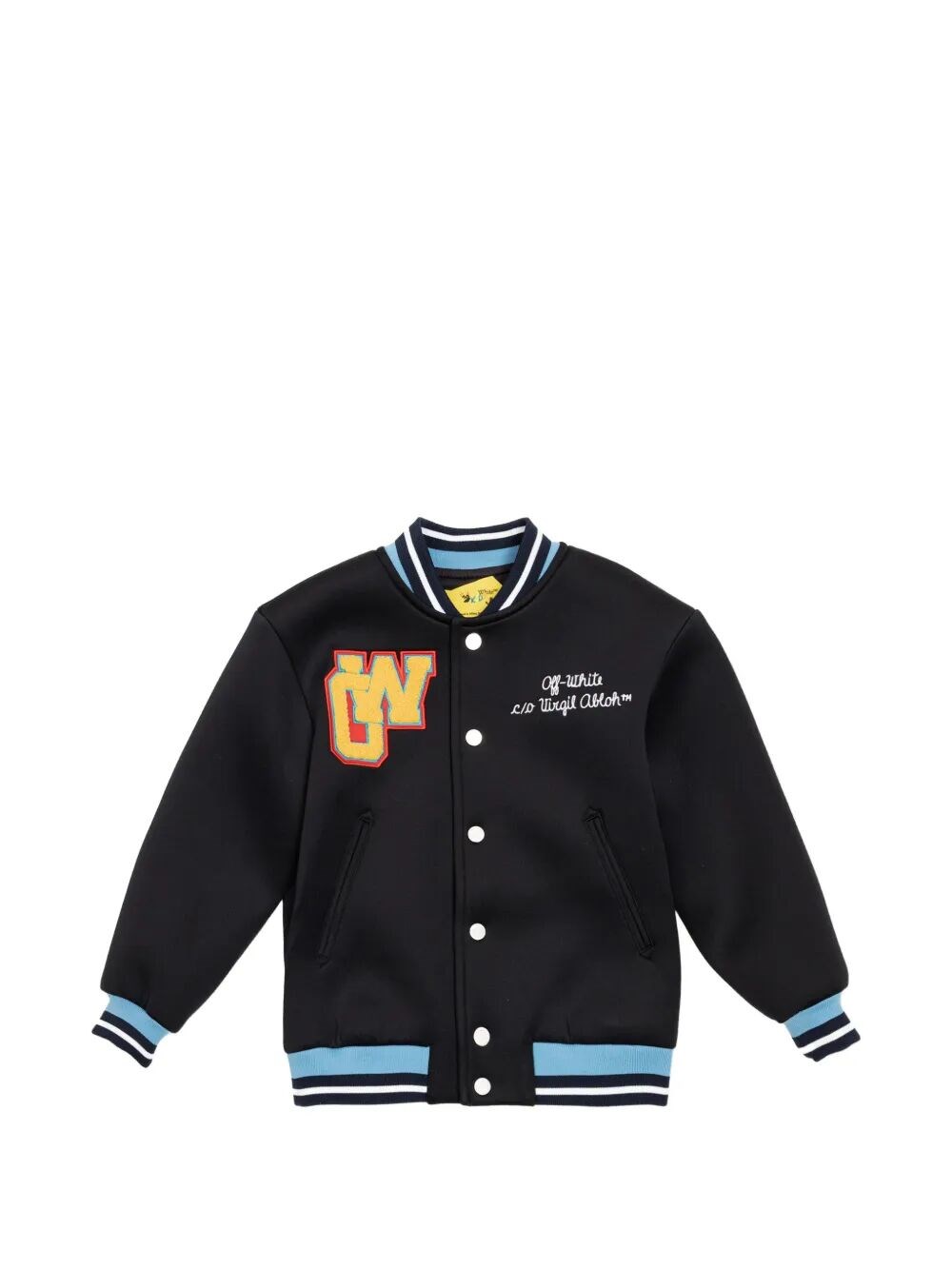 OFF WHITE KIDS "Ow" Patch Varsity