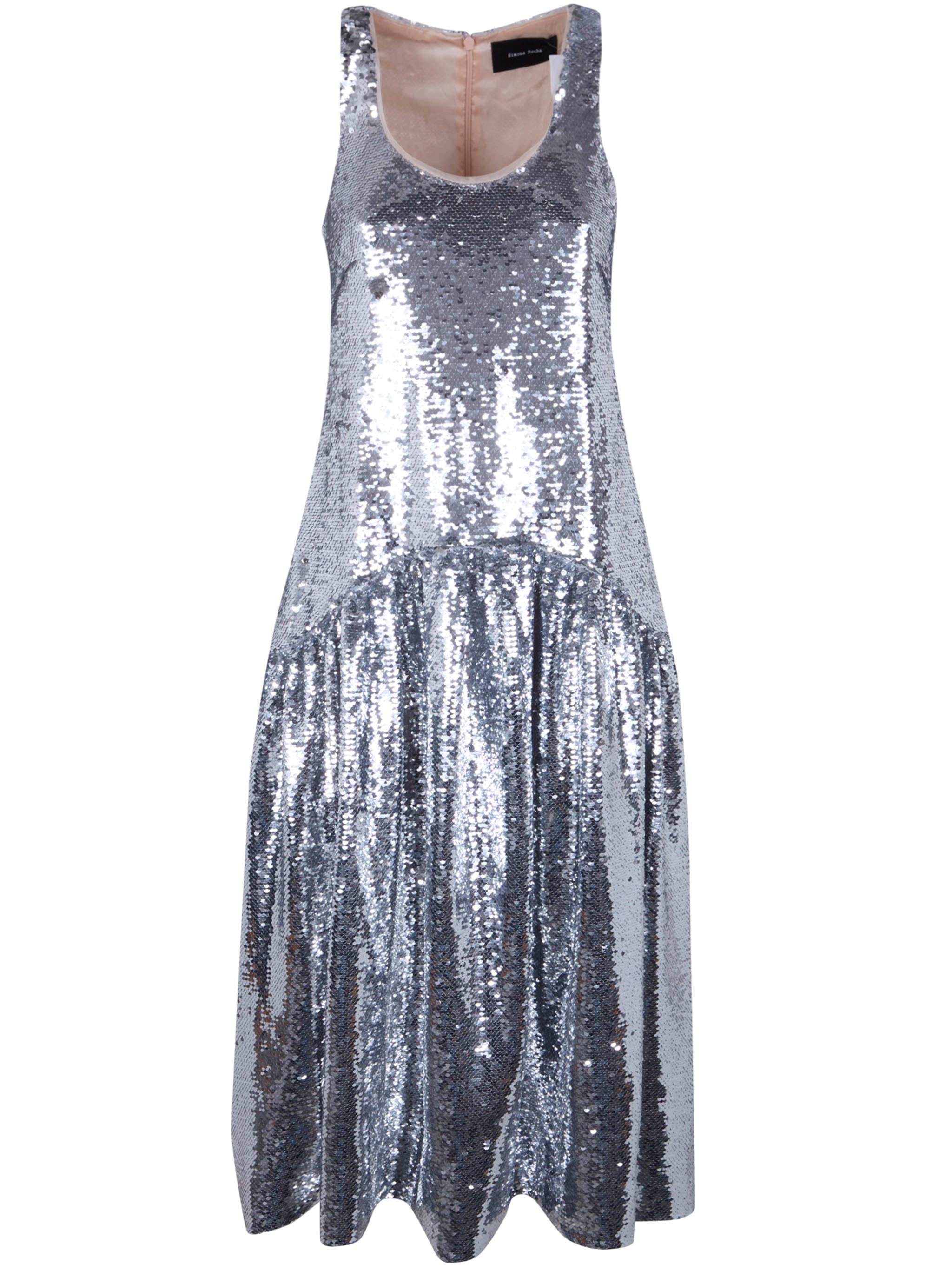 SIMONE ROCHA "Tapered" Back Flounce Dress