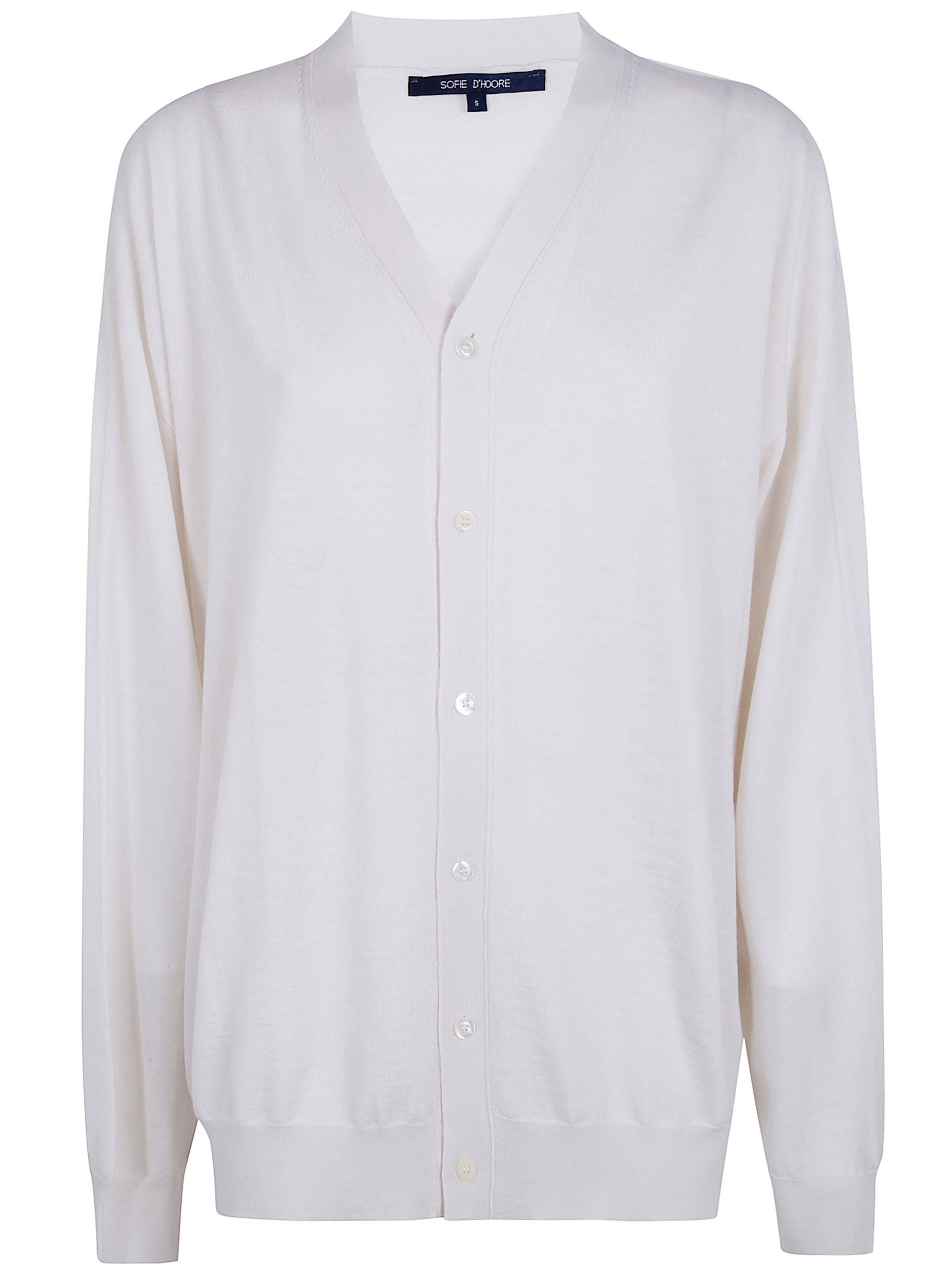 SOFIE D HOORE Marvel Long Sleeves V Neck Cardigan