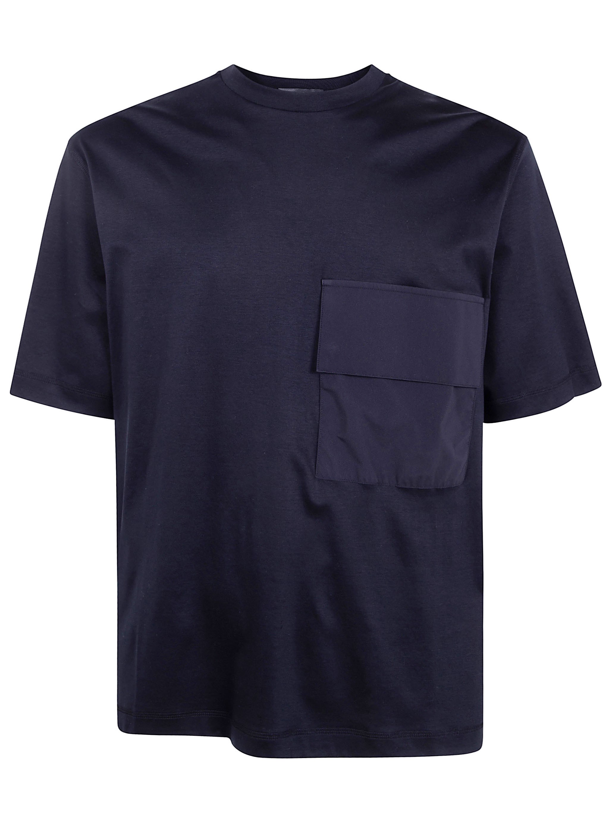Contrast Pockets T-Shirt
