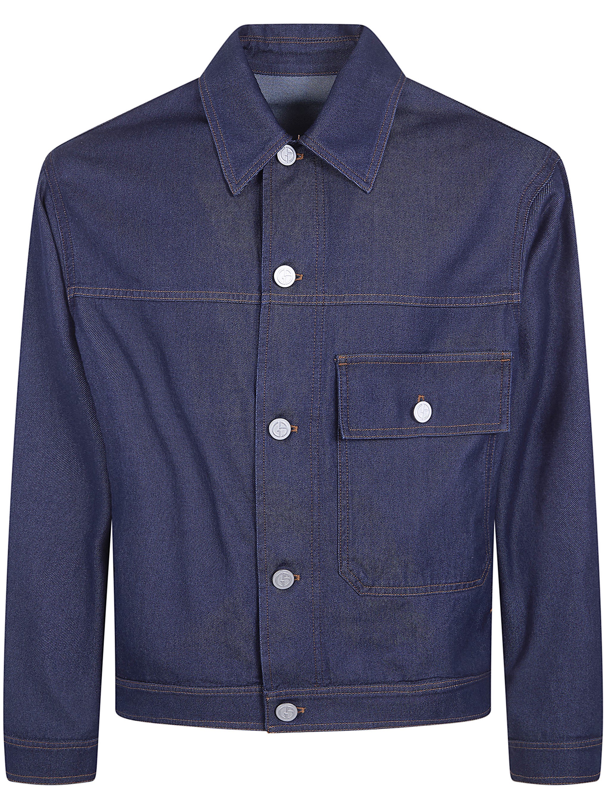 GIORGIO ARMANI Classic Denim Jacket