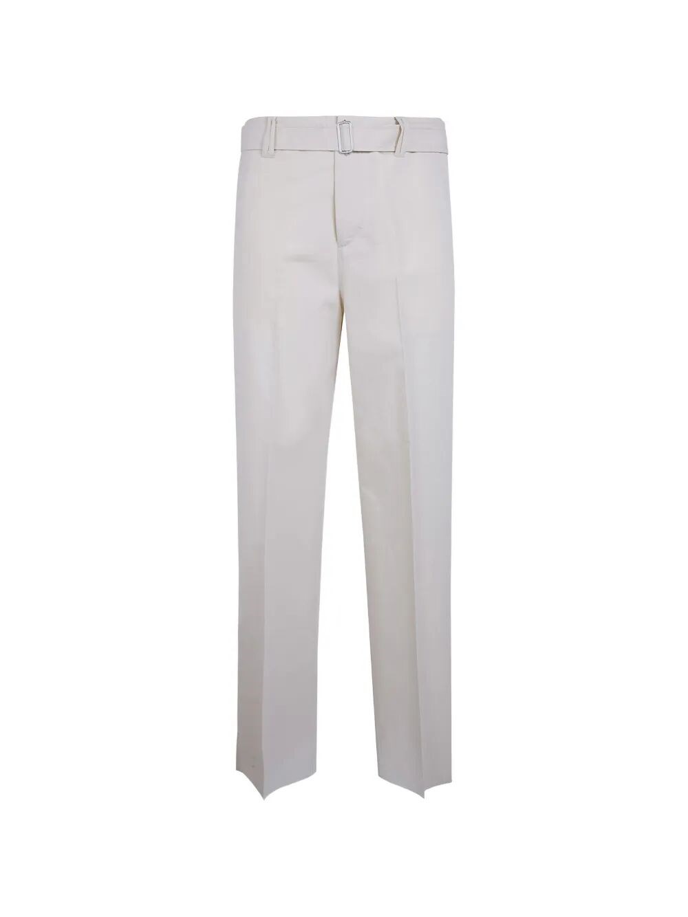 Pantaloni Lardini in seta e cotone con cintura