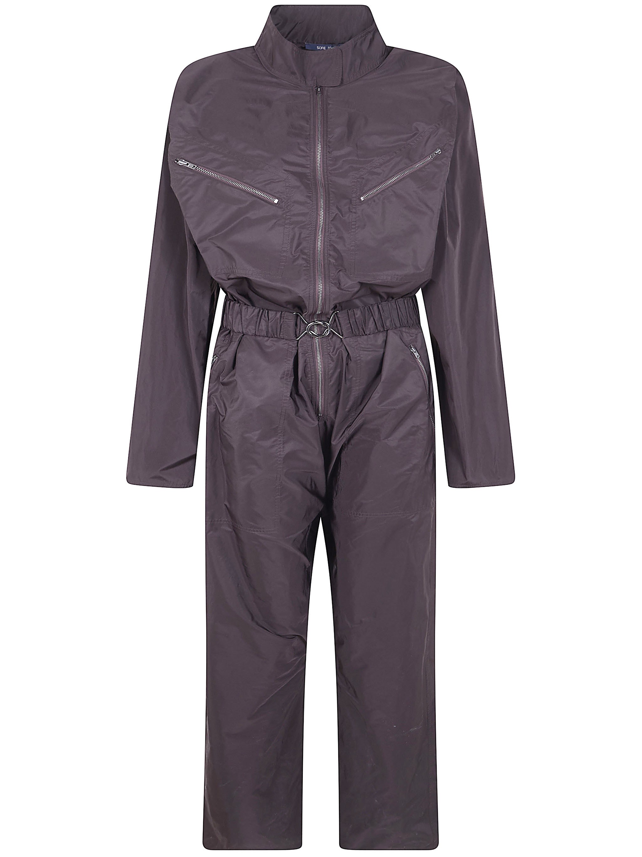 SOFIE D HOORE Plateau Loose Fit Jumpsuit With Zippers