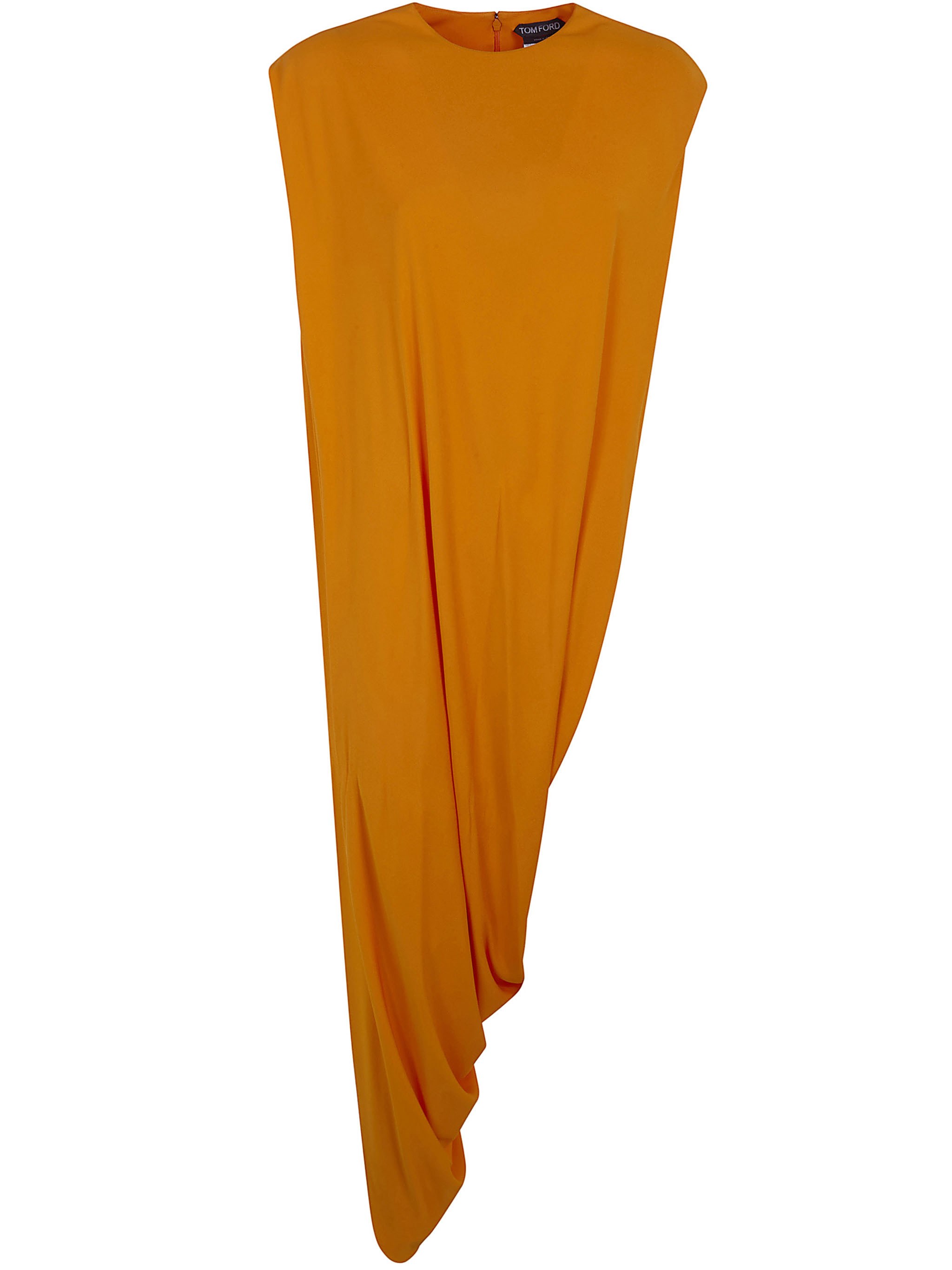 TOM FORD Crepe Jersey "Impossible" Asymetric Top