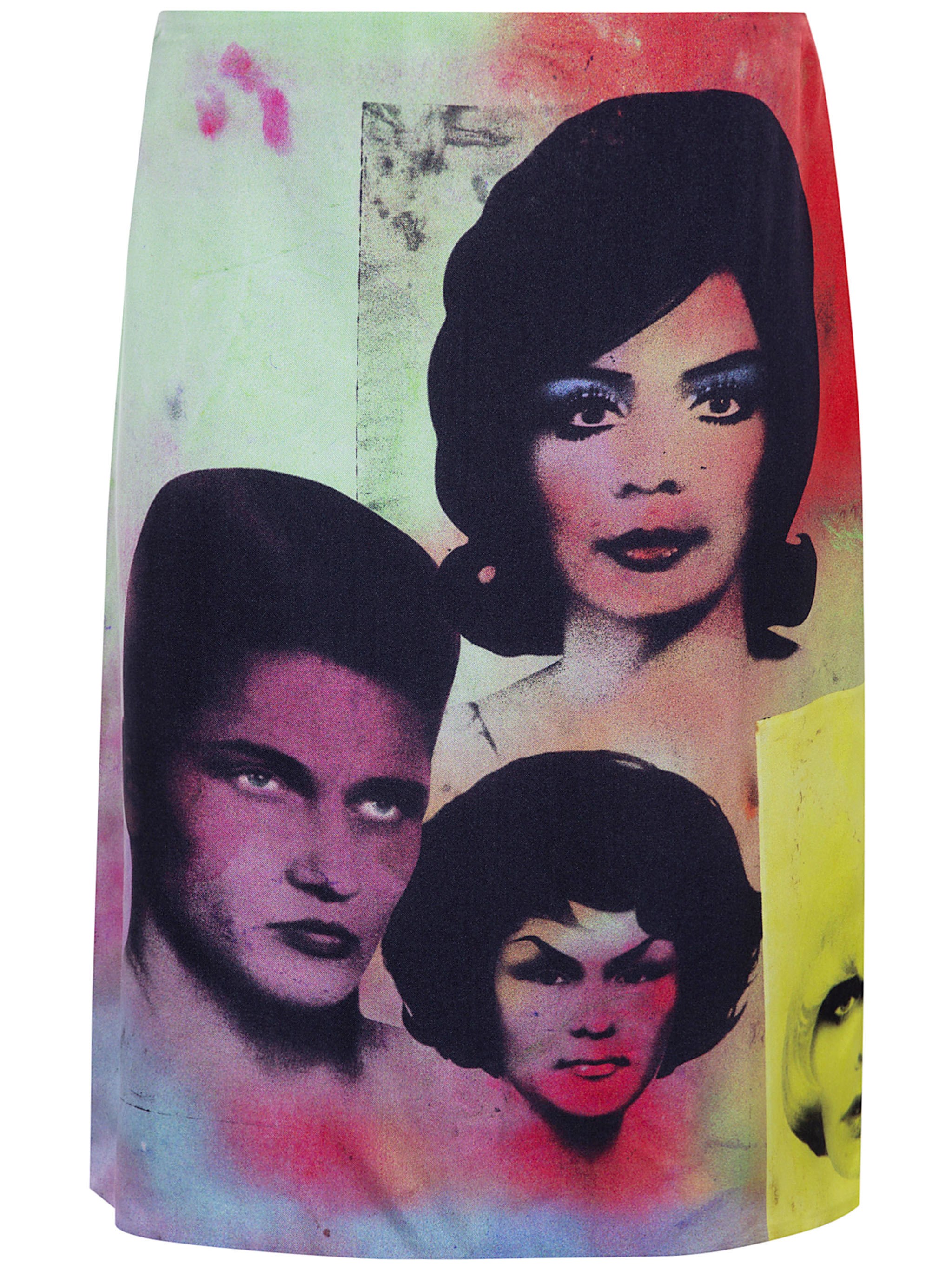 VERSACE Rock Seidentwill Druck "The Party"