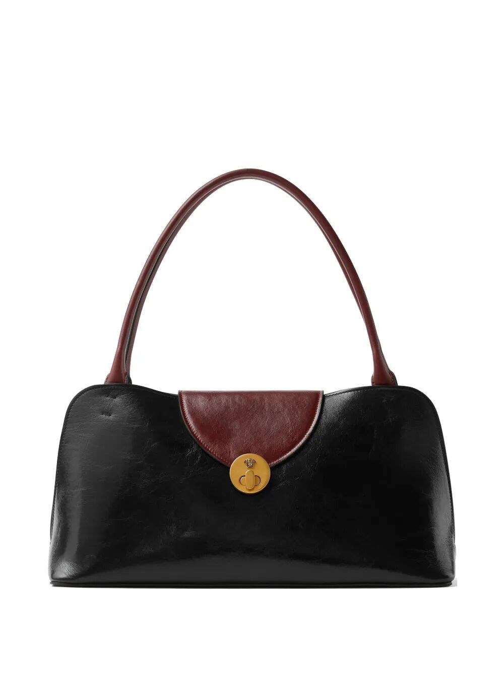 VERSACE VERSACE Medium Shoulder Calf Leather Bag　VERSACE ミディアム ショルダー カーフレザー バッグ