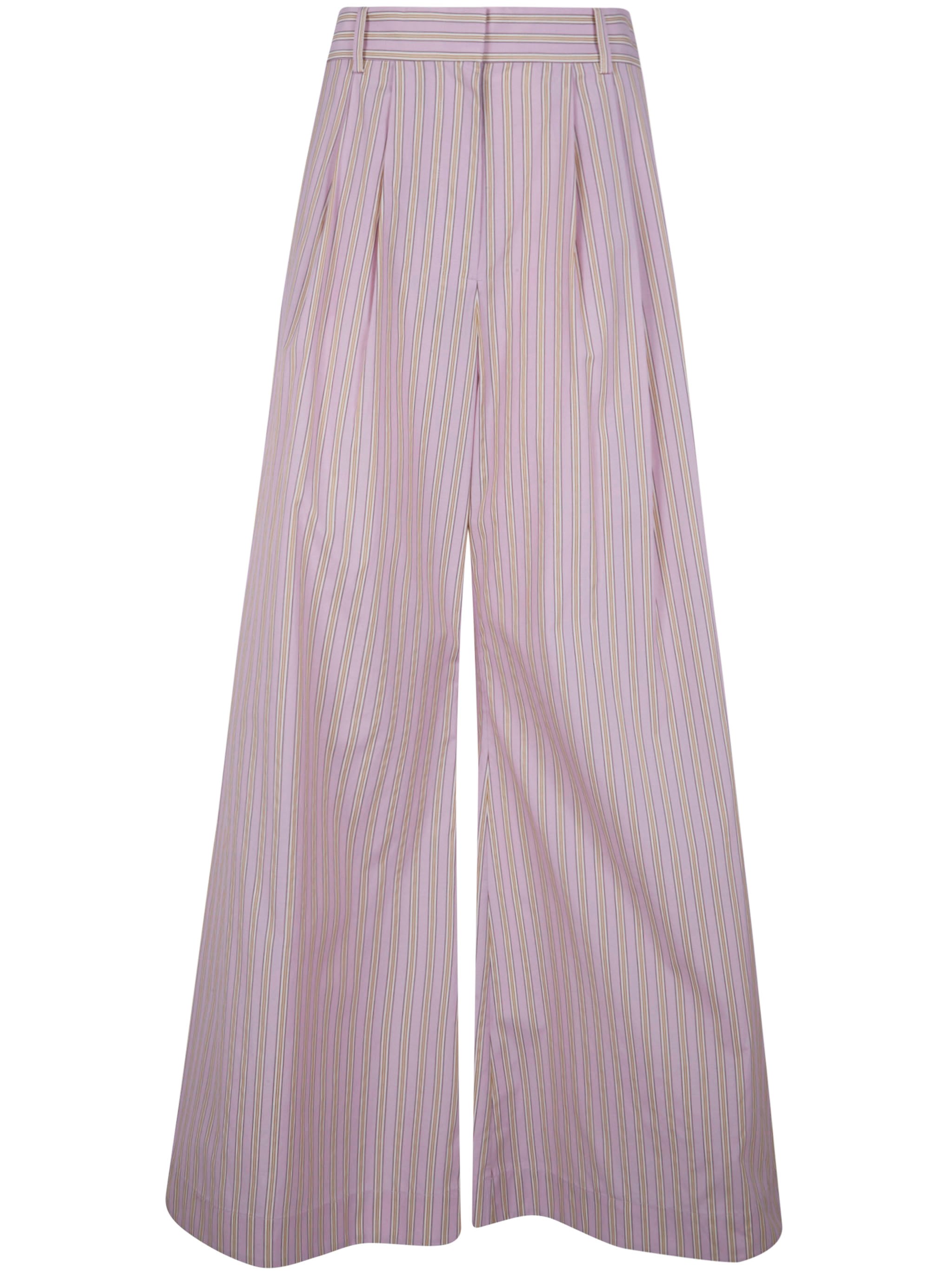 ZIMMERMANN "Stripe" Wide Leg Pant　ZIMMERMANN「ストライプ」ワイドレッグパンツ ZIMMERMANN