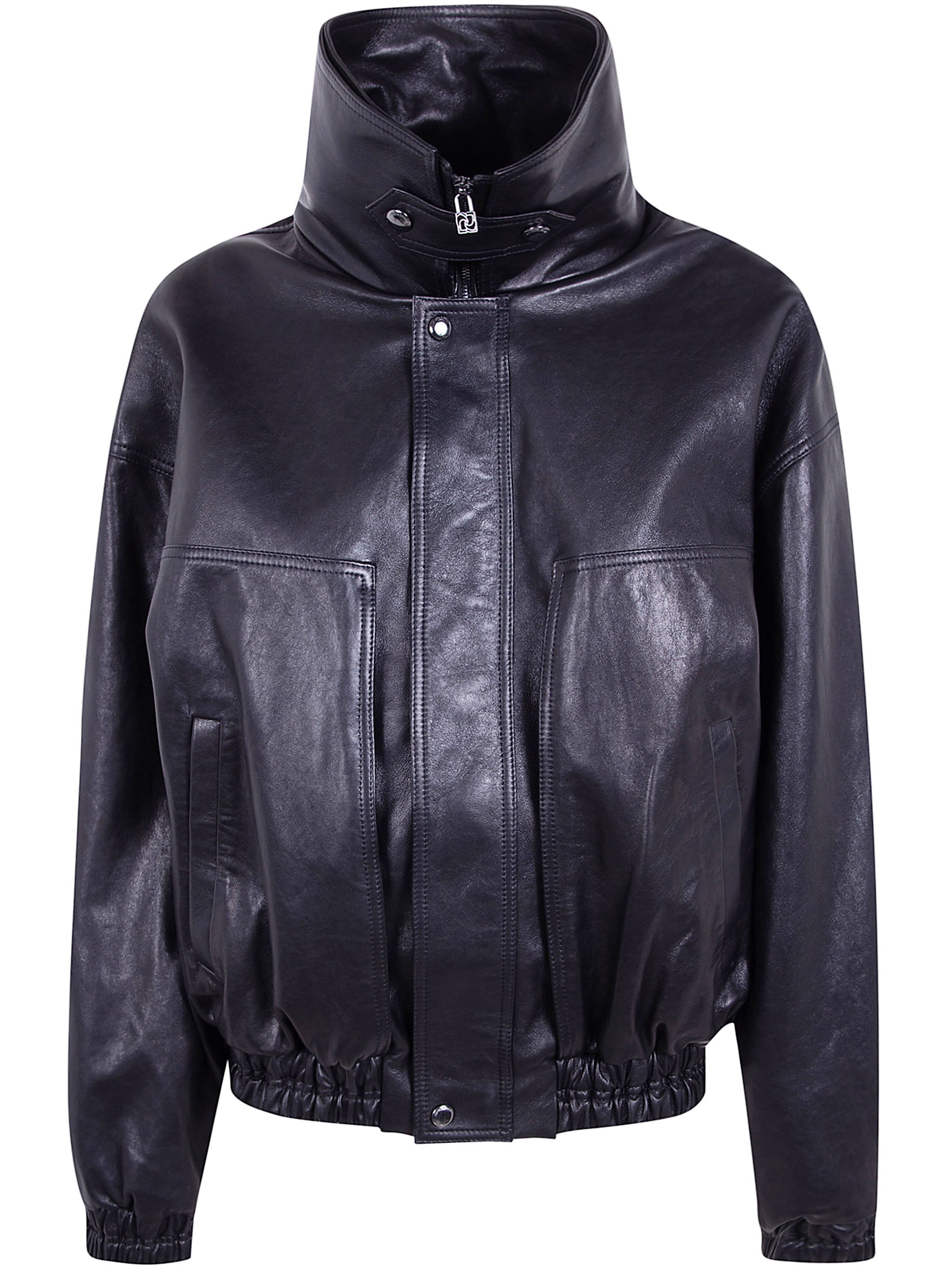 Magda Butrym MAGDA BUTRYM Leather Aviator Jacket　マグダ ブトリム レザー アビエーター ジャケット