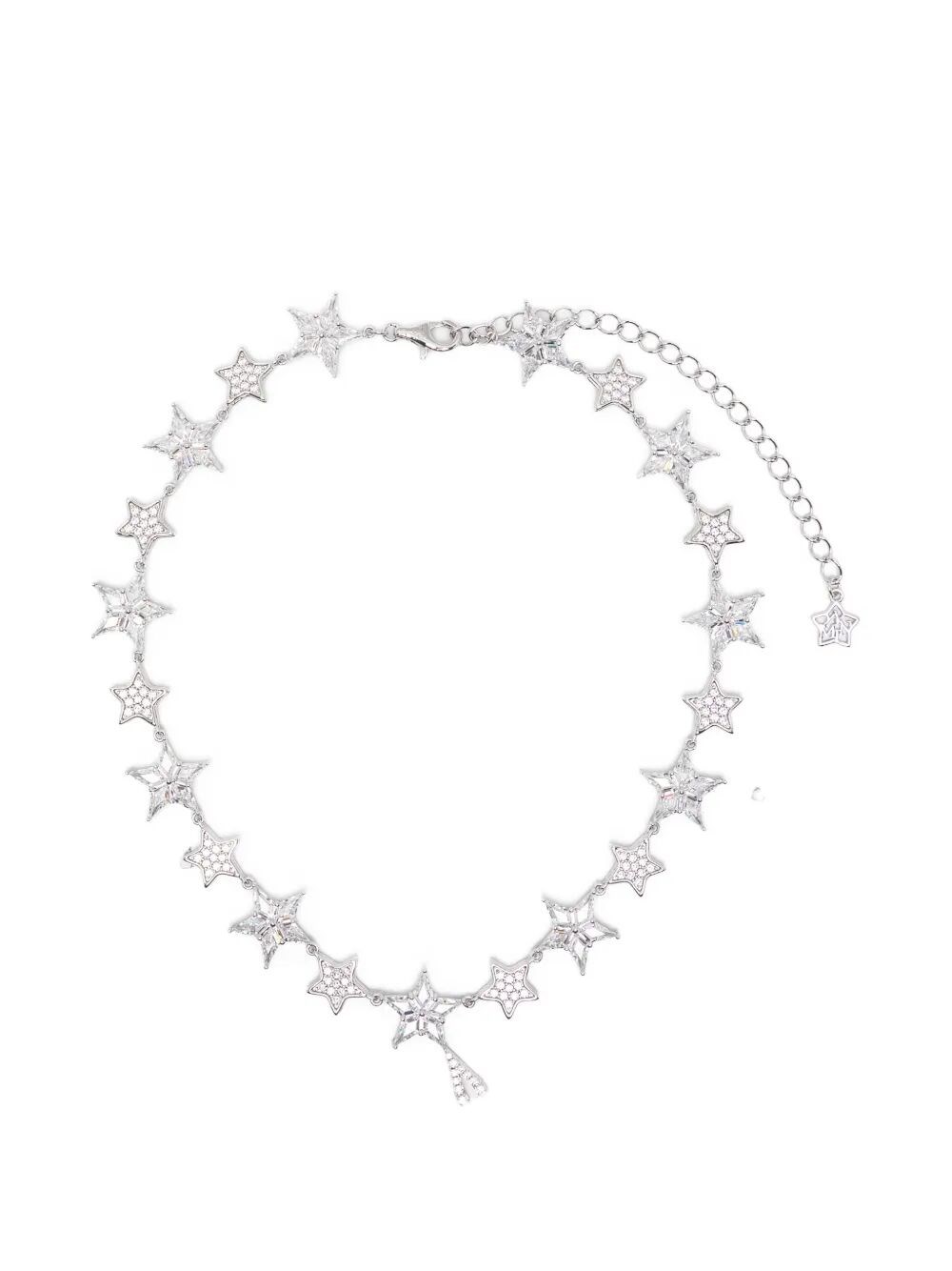YVMIN Lucky Star V Necklace Silver 925 Plated 18K Gold