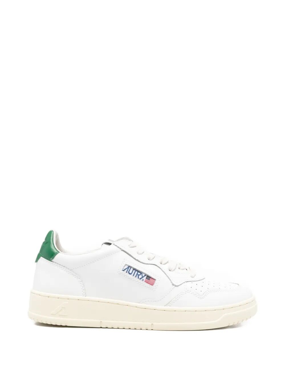 AUTRY "Medalist Low Man" Leather Sneakers
