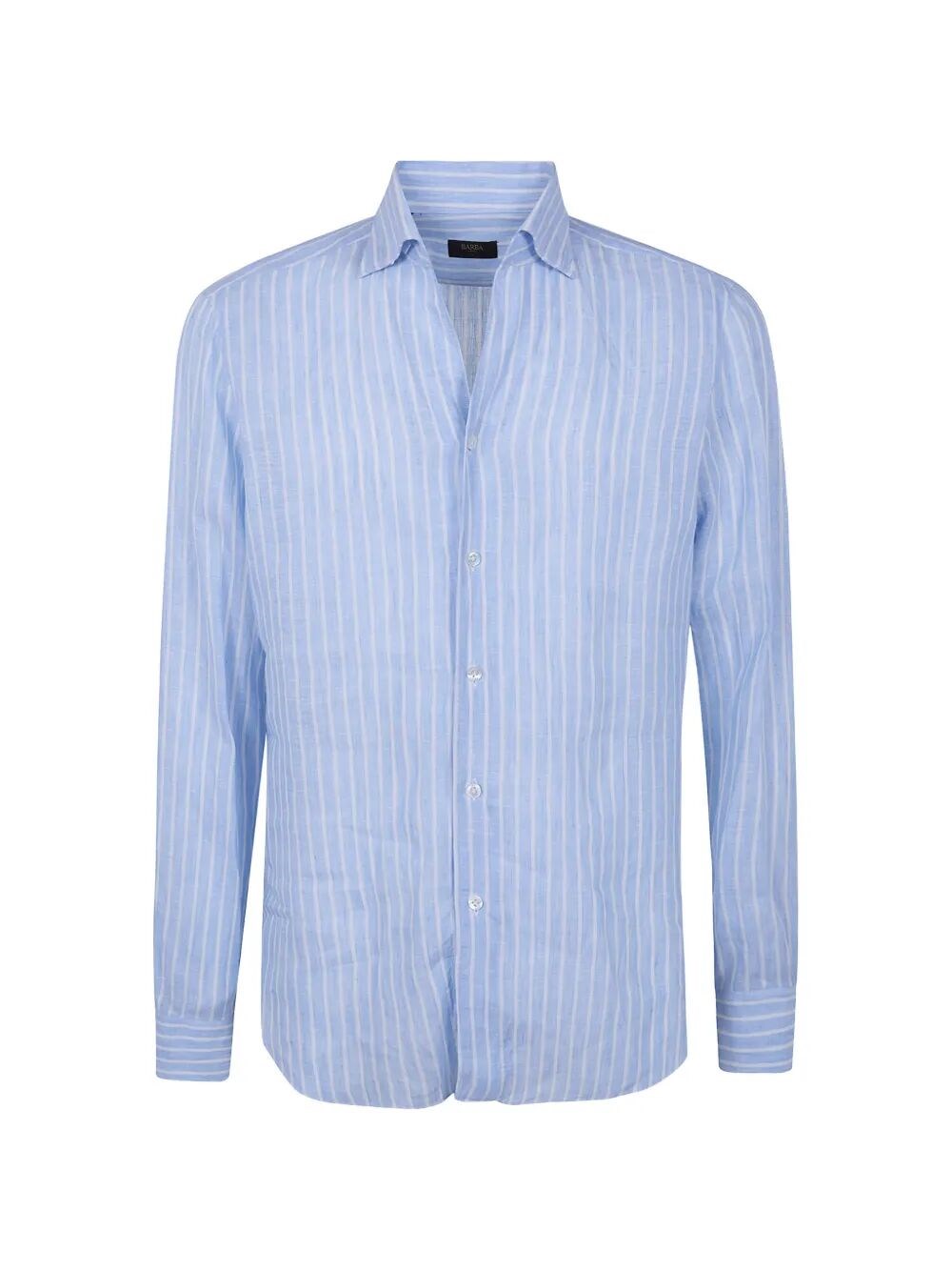 BARBA NAPOLI Classic Linen Stripes Shirt