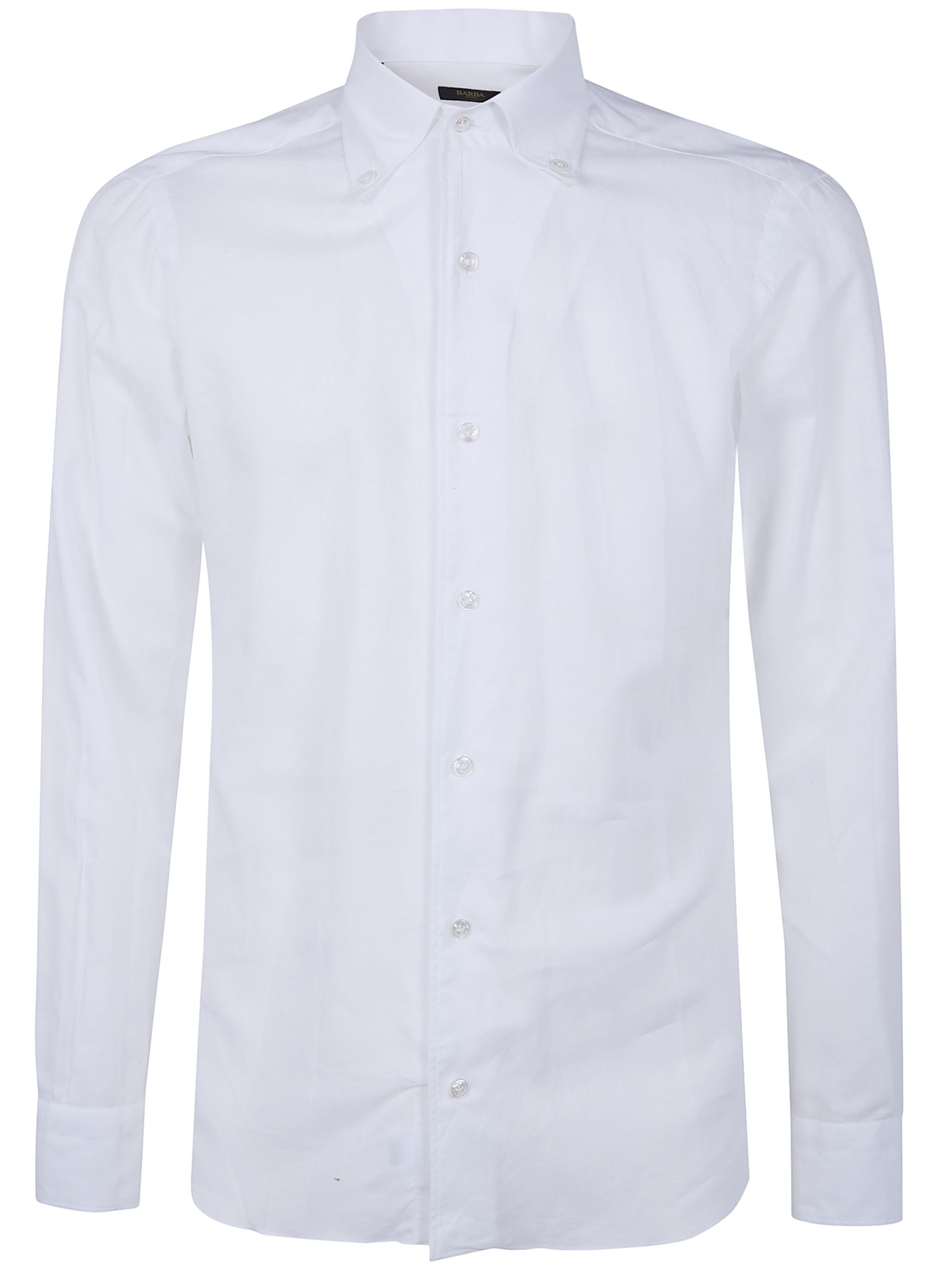 BARBA NAPOLI Classic Cotton & Linen Shirt