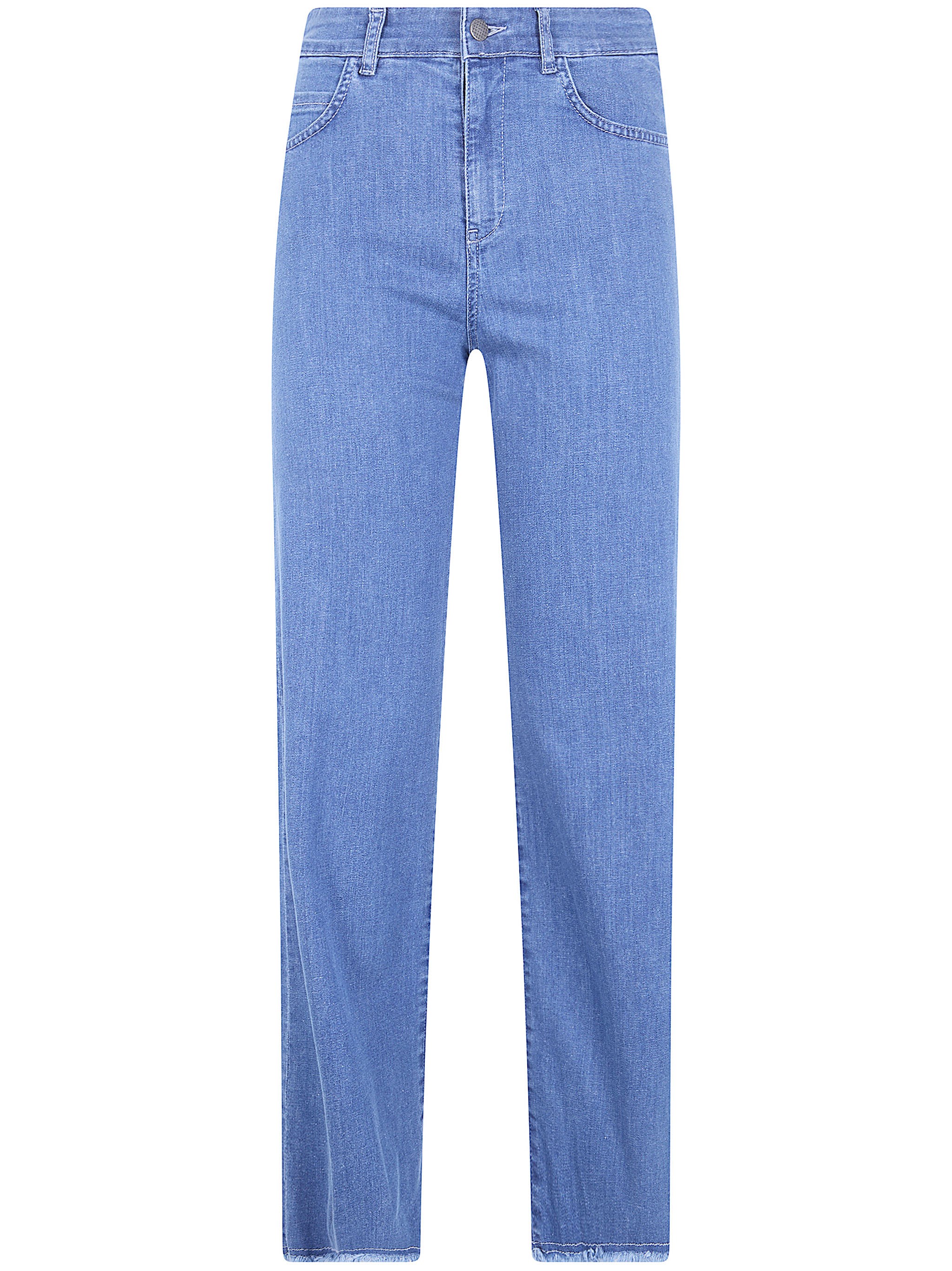 ANNECLAIRE Wide Leg Medium Waist Jeans