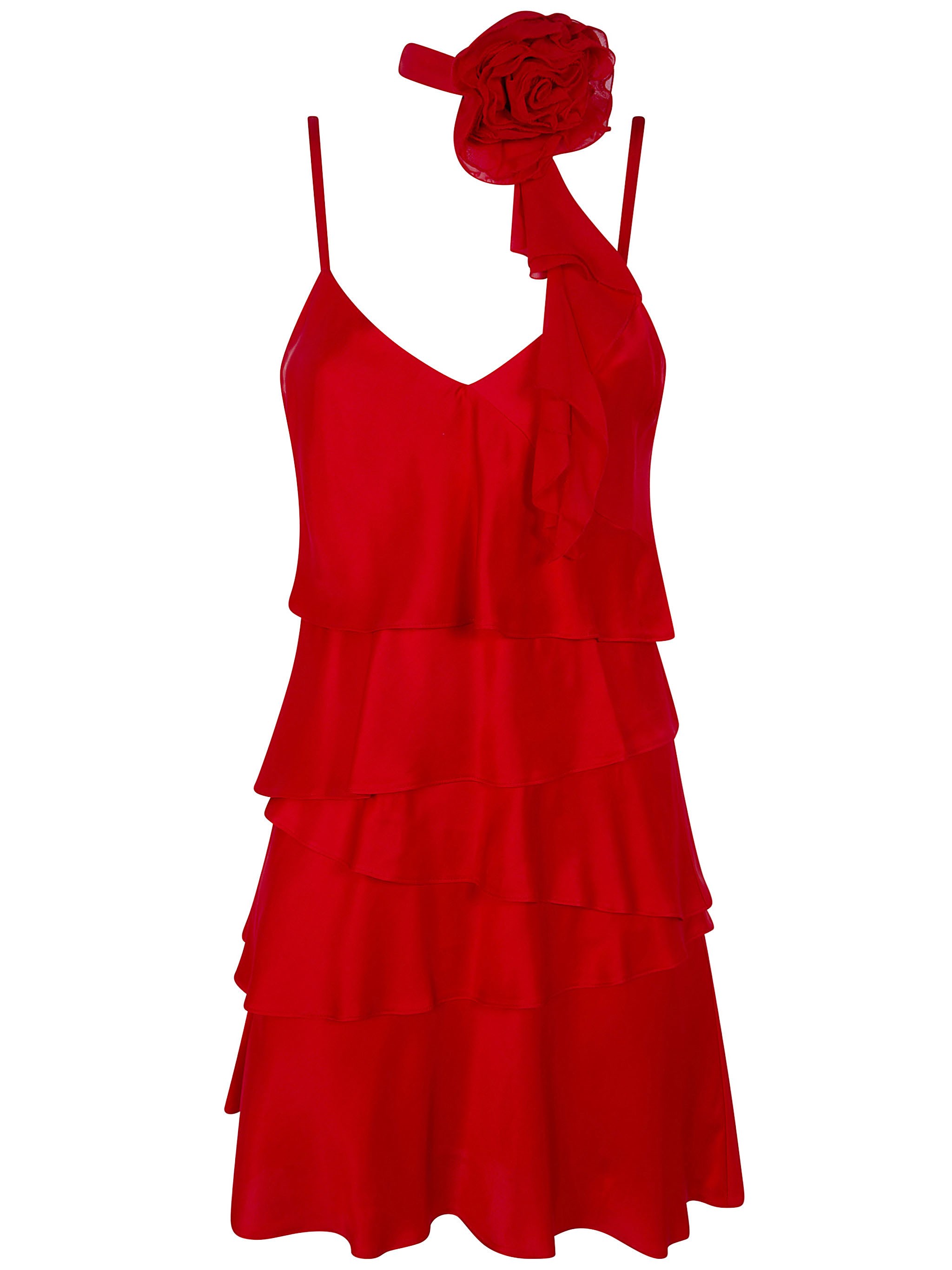 BLUGIRL Satin Dress With Rouges
