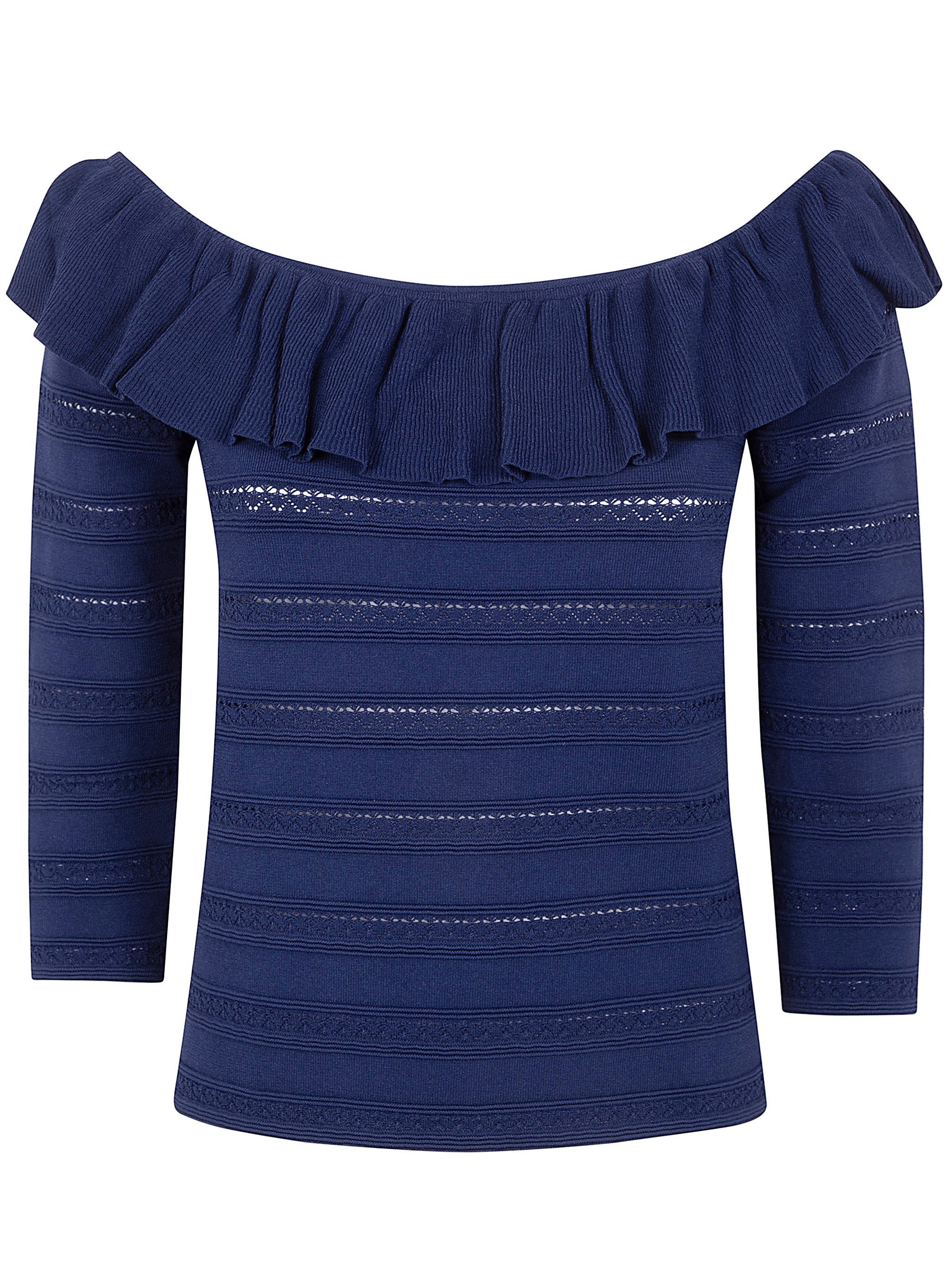 BLUGIRL Viscose Pointelle Sweater