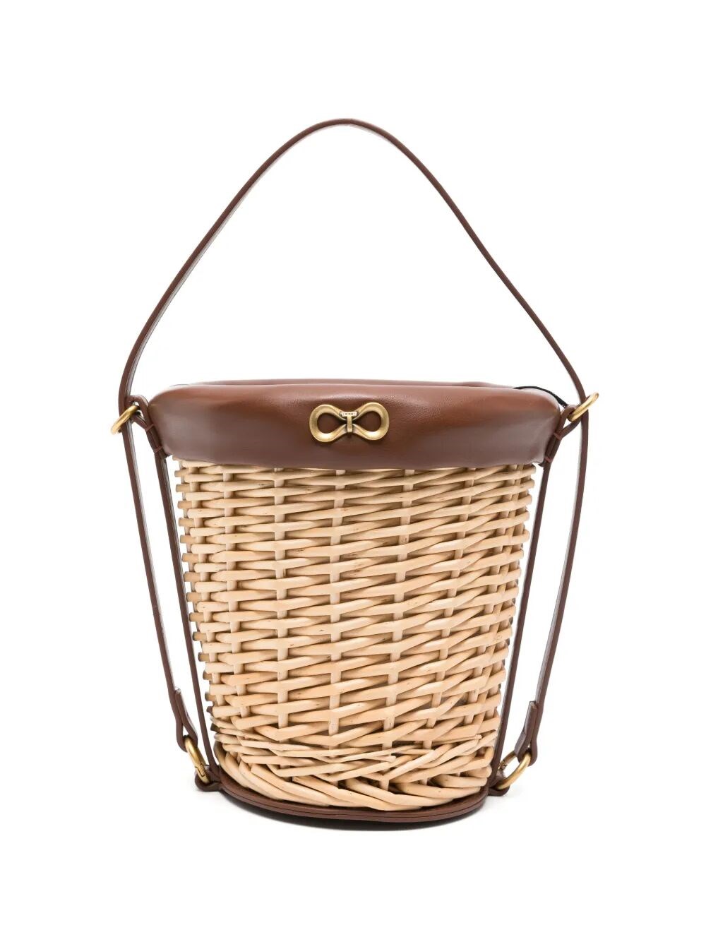 TWINSET Straw Satchel