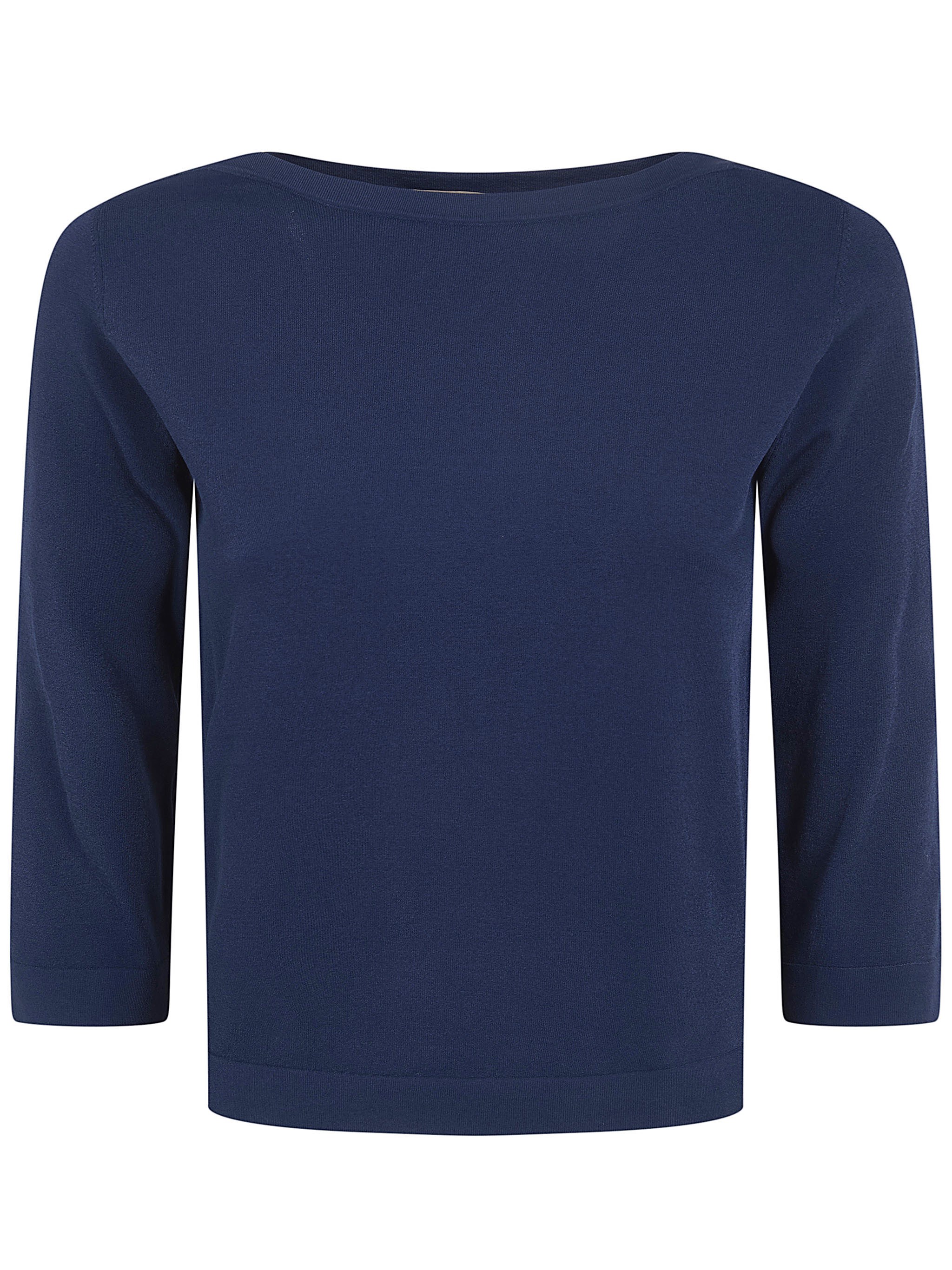 NUUR Boat Neck 3/4 Sleeves Sweater