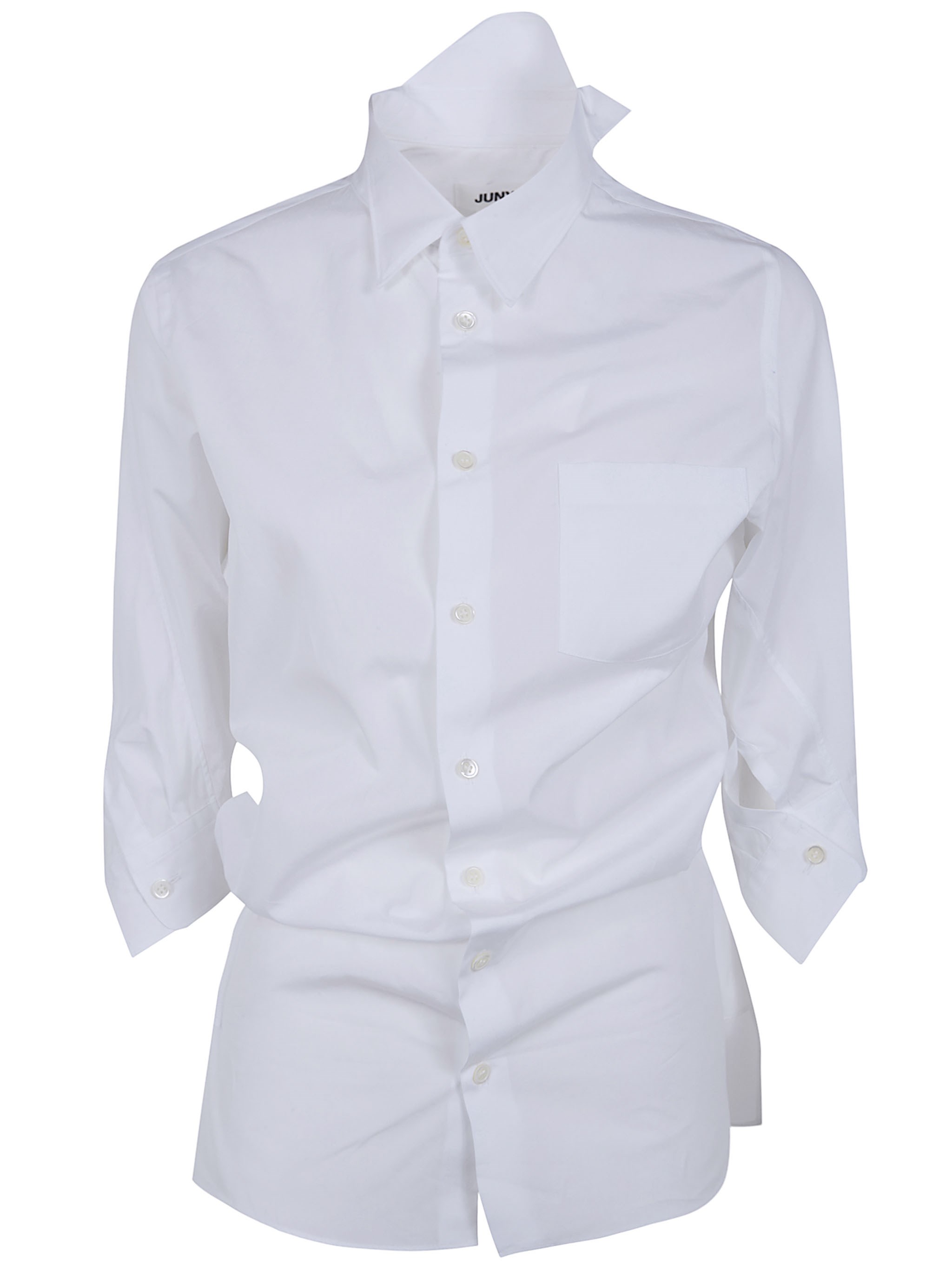 JUNYA WATANABE COMME DES GARCONS Crop Asymetrical Shirt