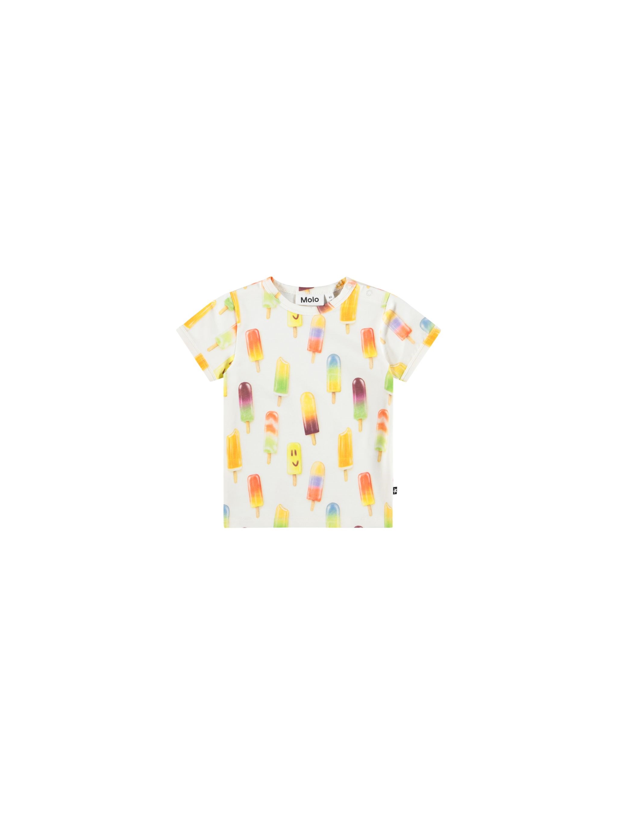 Molo Easy Short Sleeves T-shirt In Pink