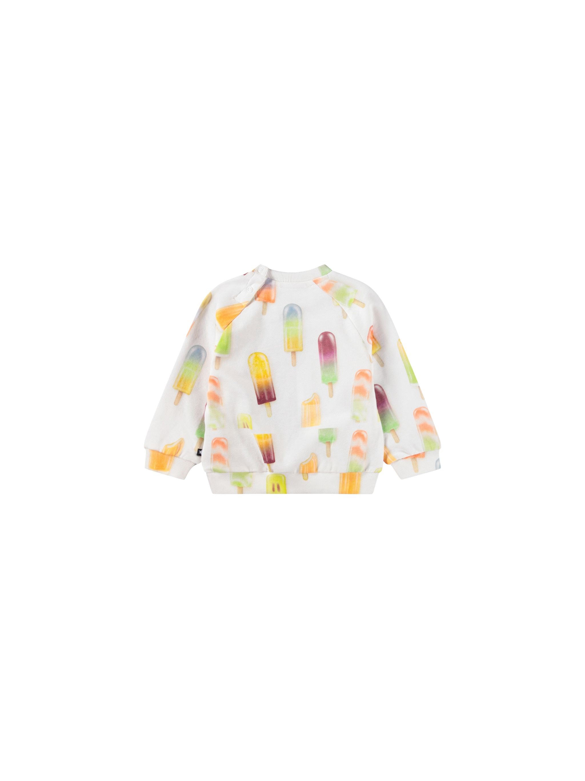 Molo "disc" Sweatshirt In White