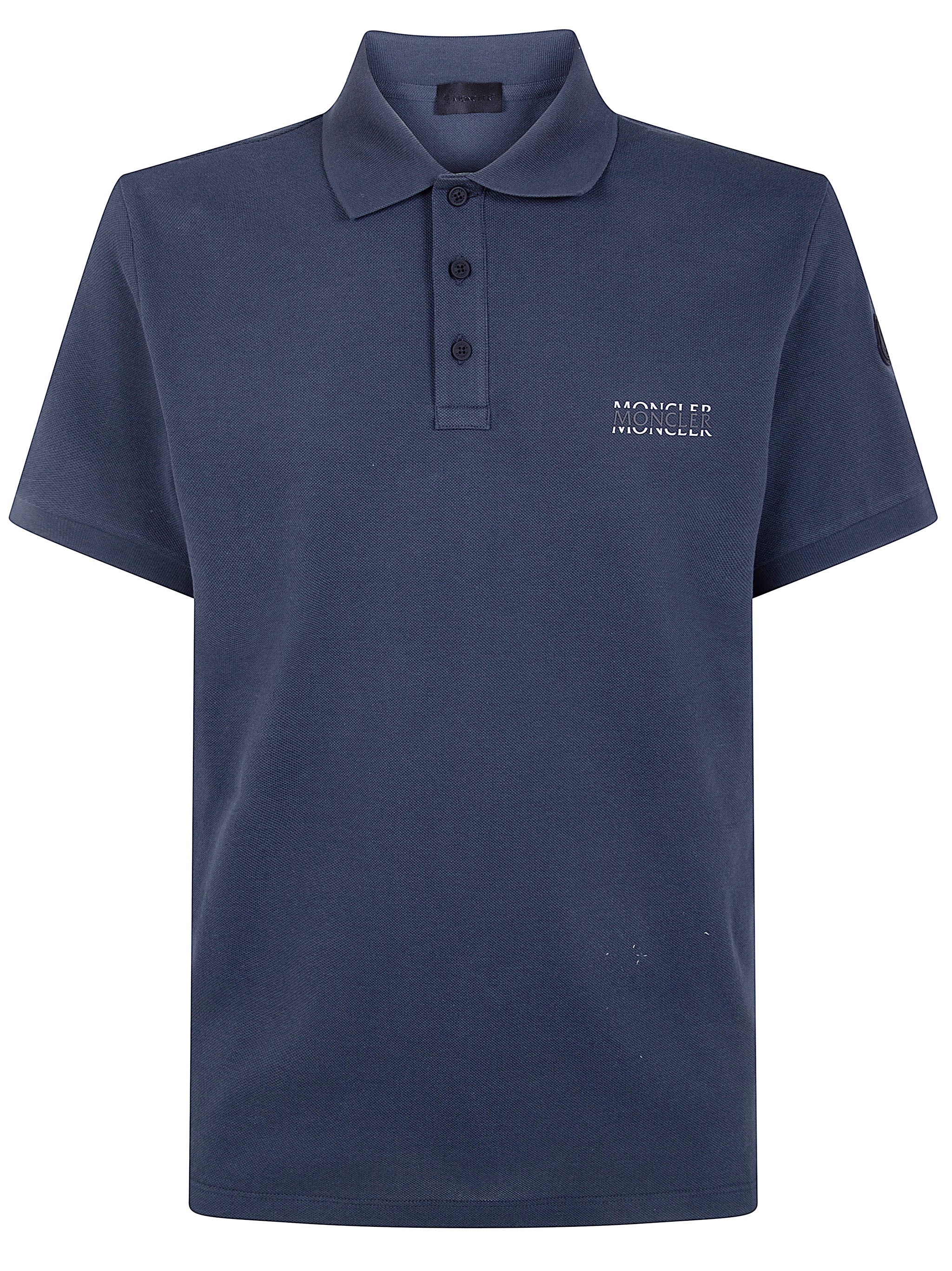 Moncler Kurzarm-Poloshirt für Herren
