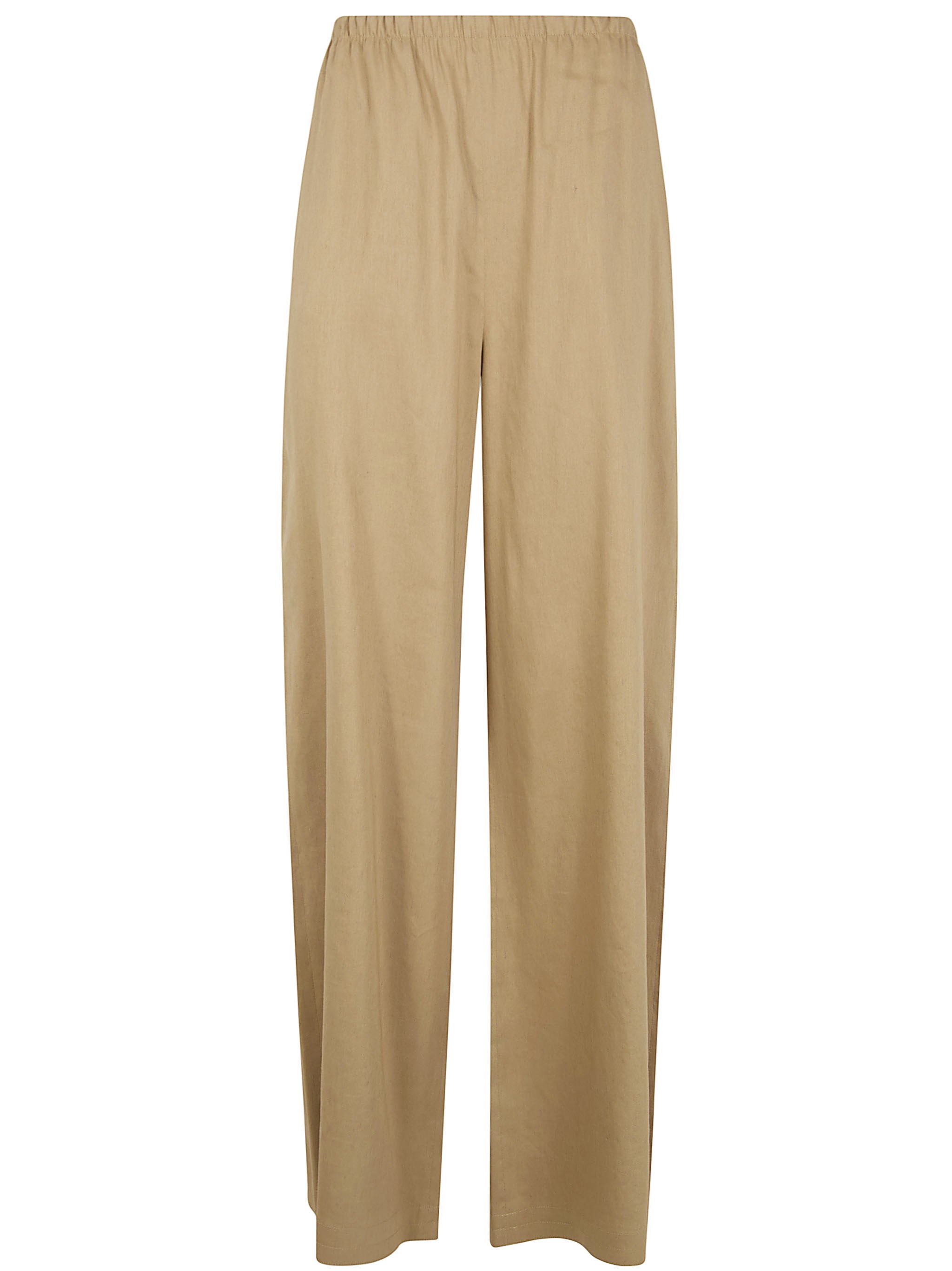 MAX MARA PURE Destino Linen Viscose Trousers　MAX MARA PURE Destino リネン ビスコース トラウザーズ MAX
