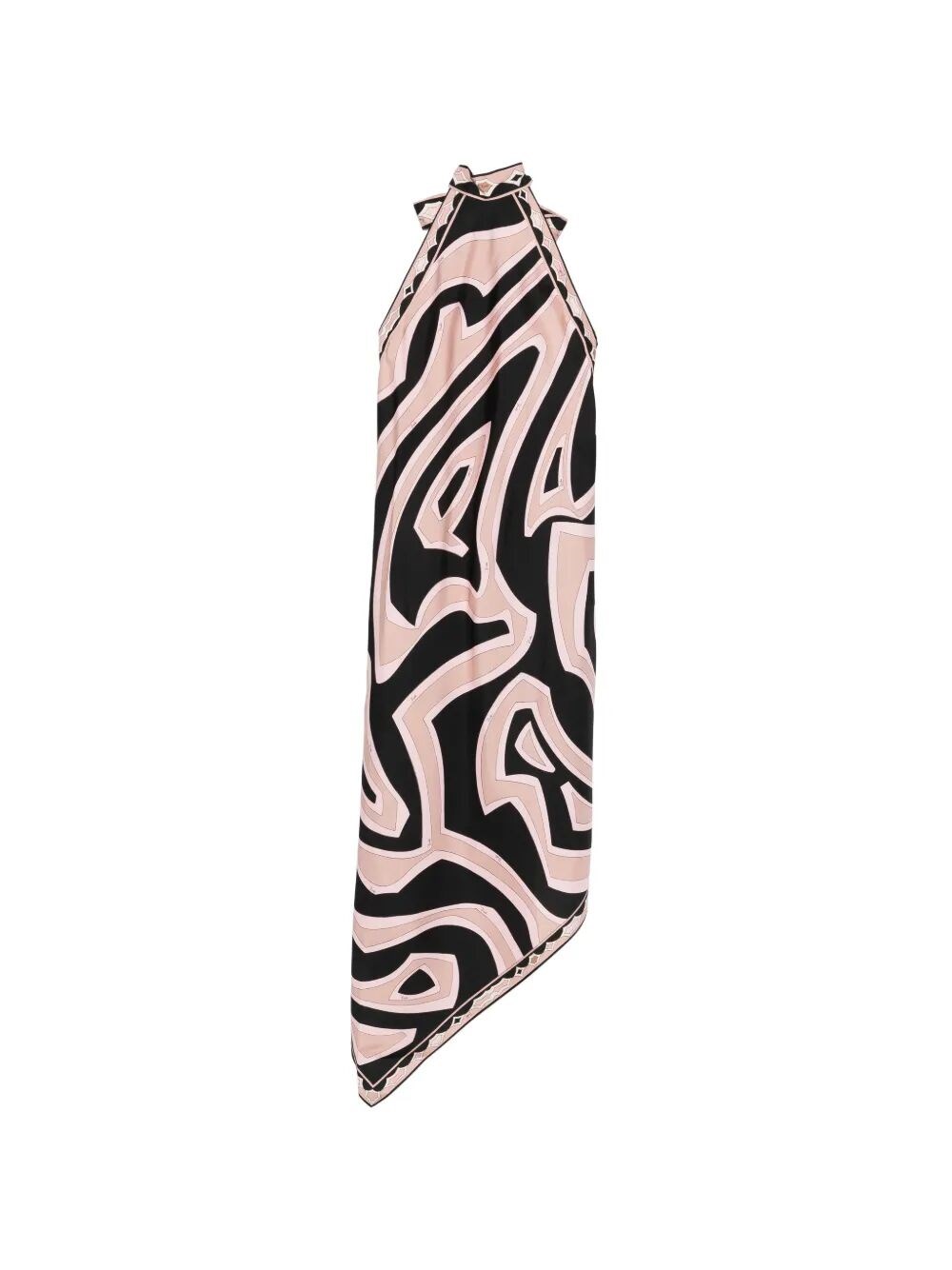 EMILIO PUCCI Silk Twill Midi Dress