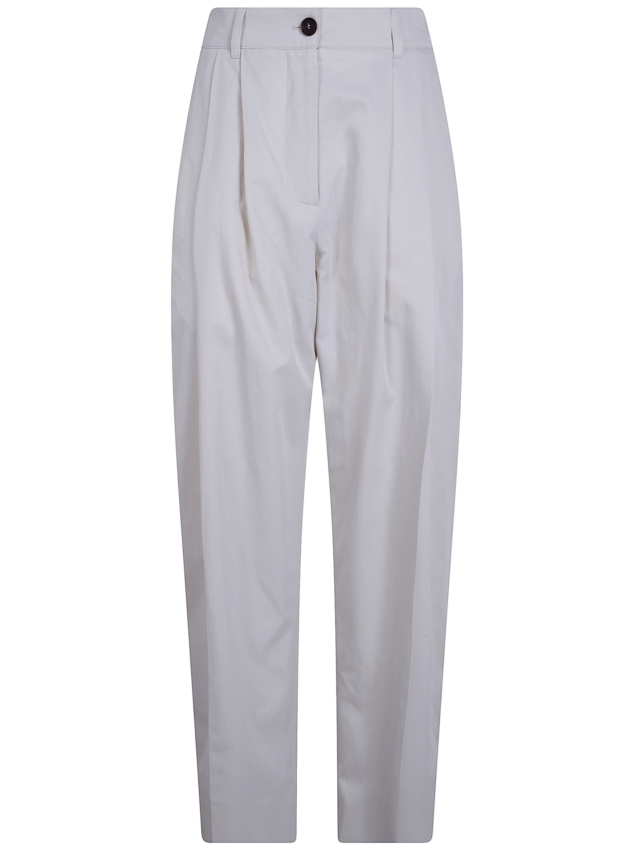 STUDIO NICHOLSON "Acuna" Double Pleat Front Pant
