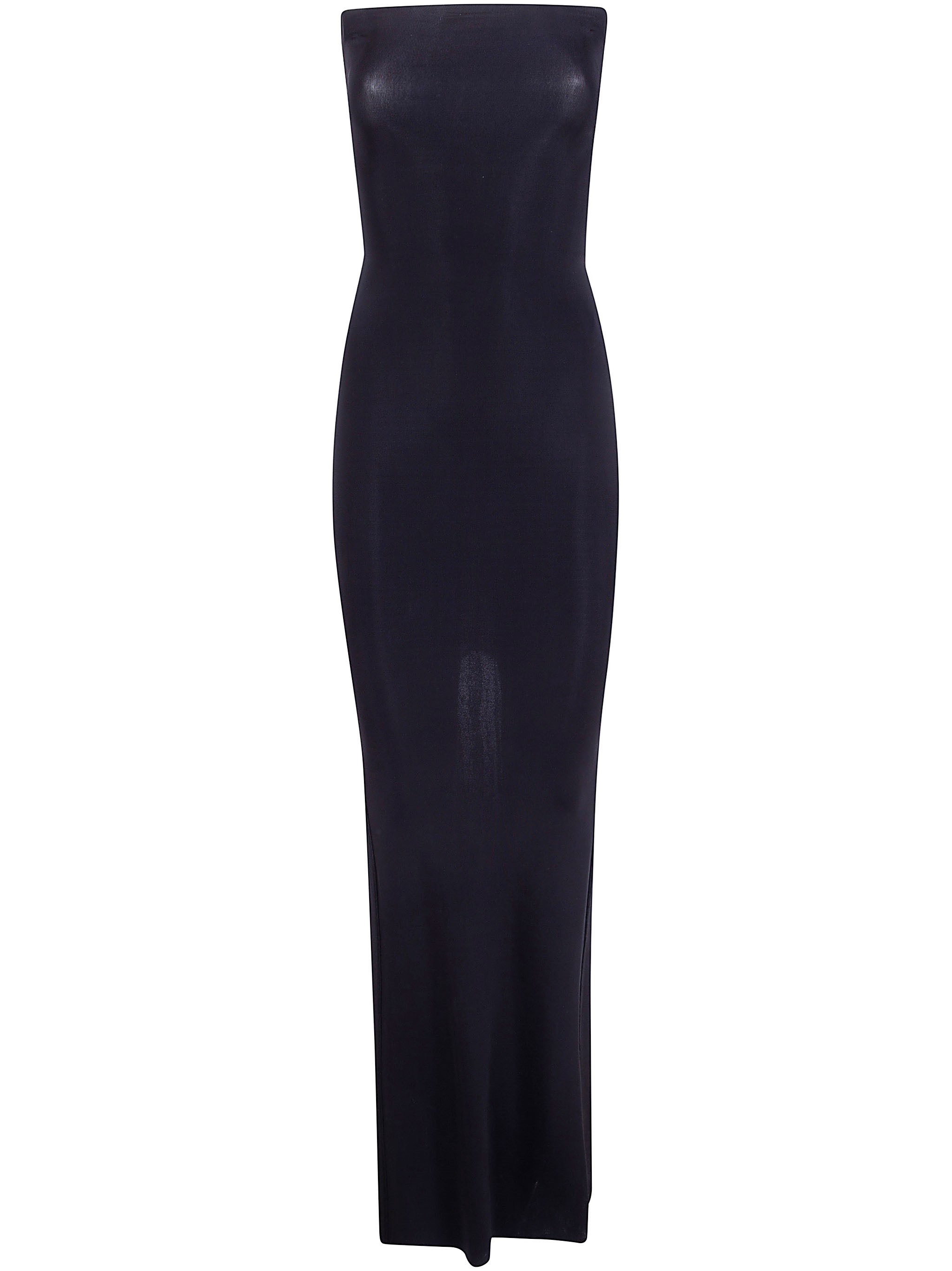 Rick Owens Dirt Coda Long Skirt In Black