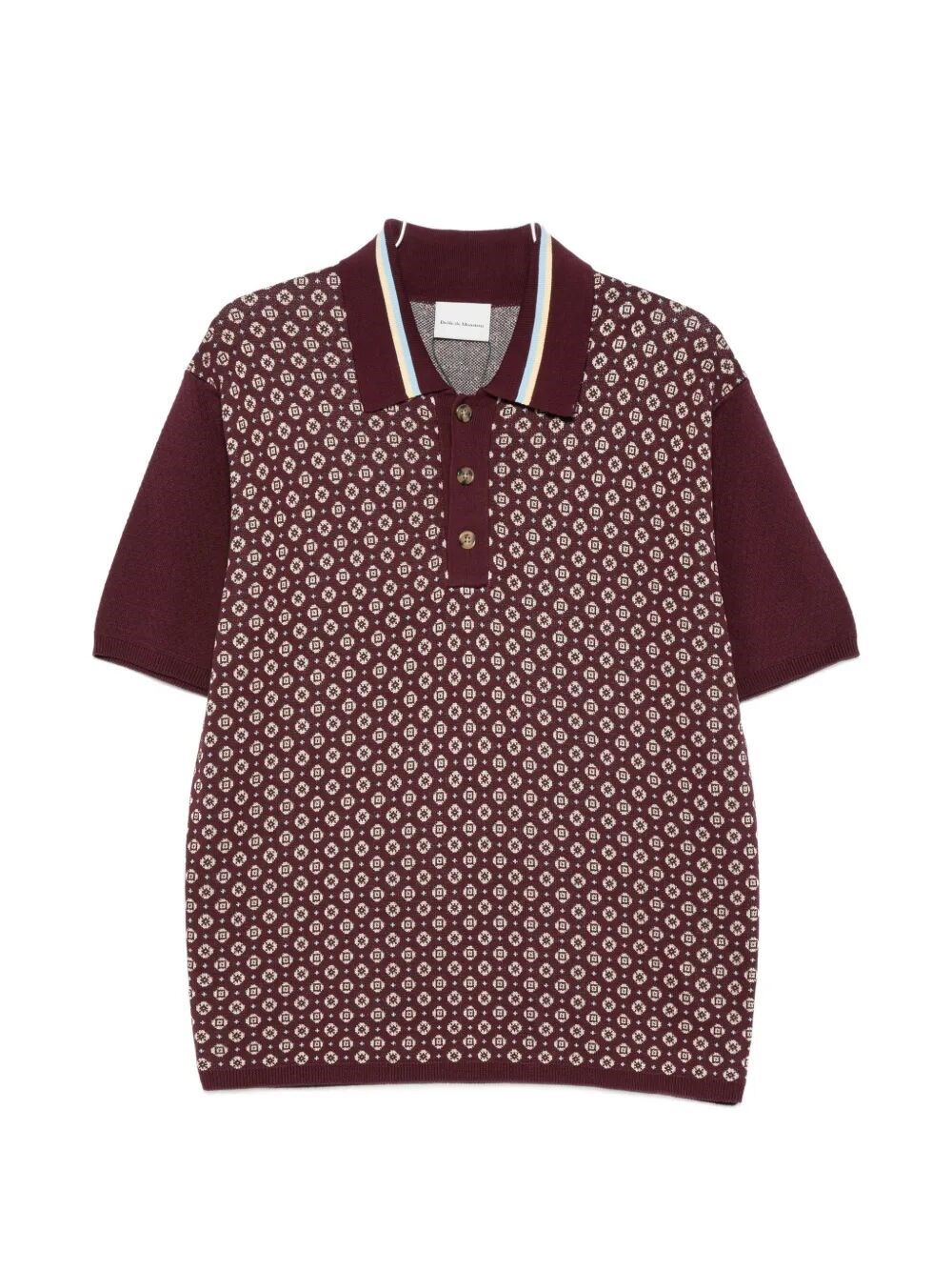 DROLE DE MONSIEUR Jacquard Cravate Polo Shirt