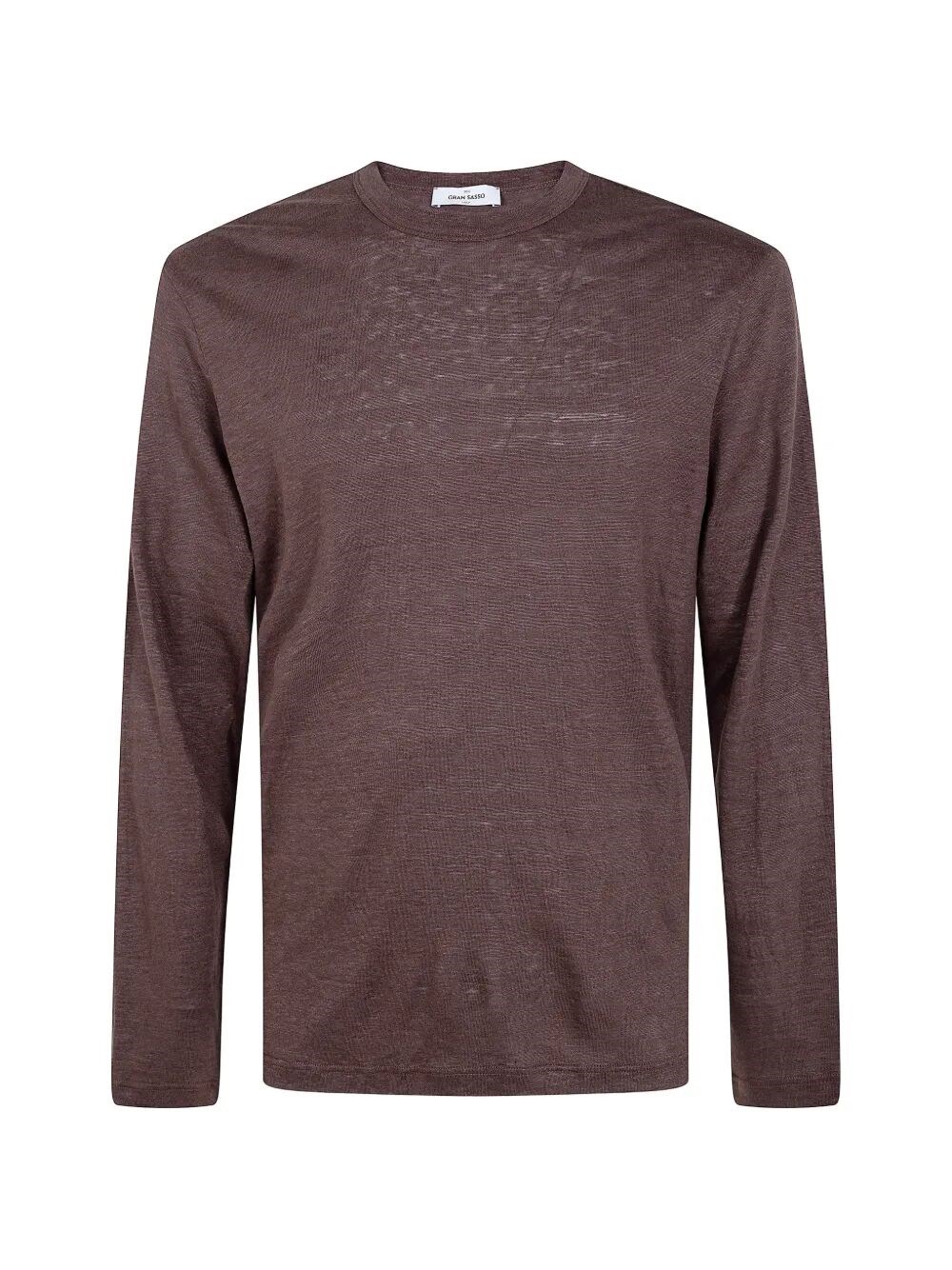 GRAN SASSO Logo Print Long Sleeves T-Shirt