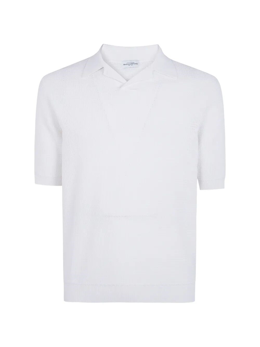 BALLANTYNE Riso Stitch Polo Shirt