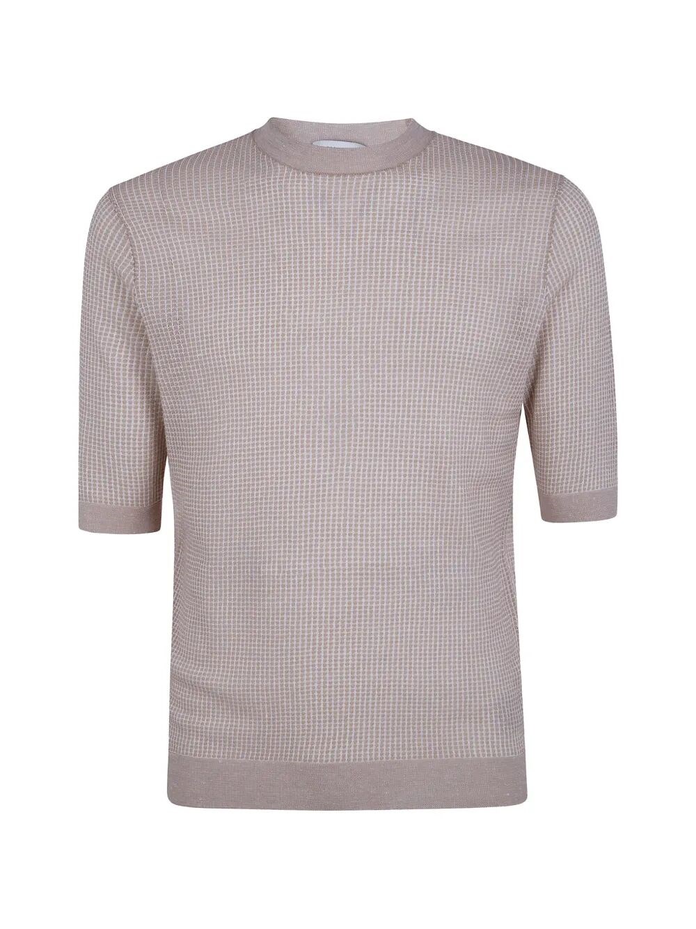 BALLANTYNE "Riso" Stitch Round Neck Sweater