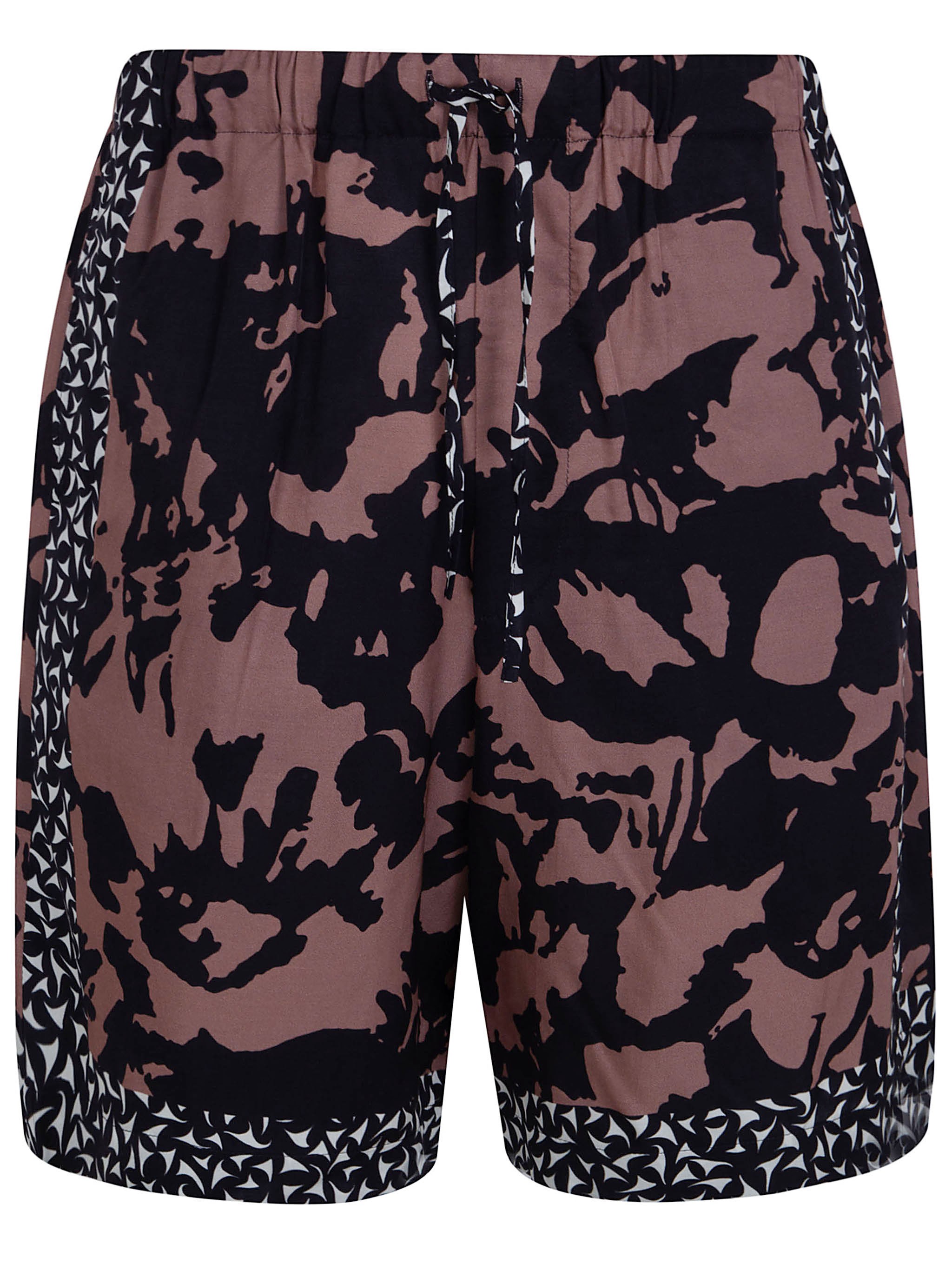 DRIES VAN NOTEN "Piperi" Printed Shorts