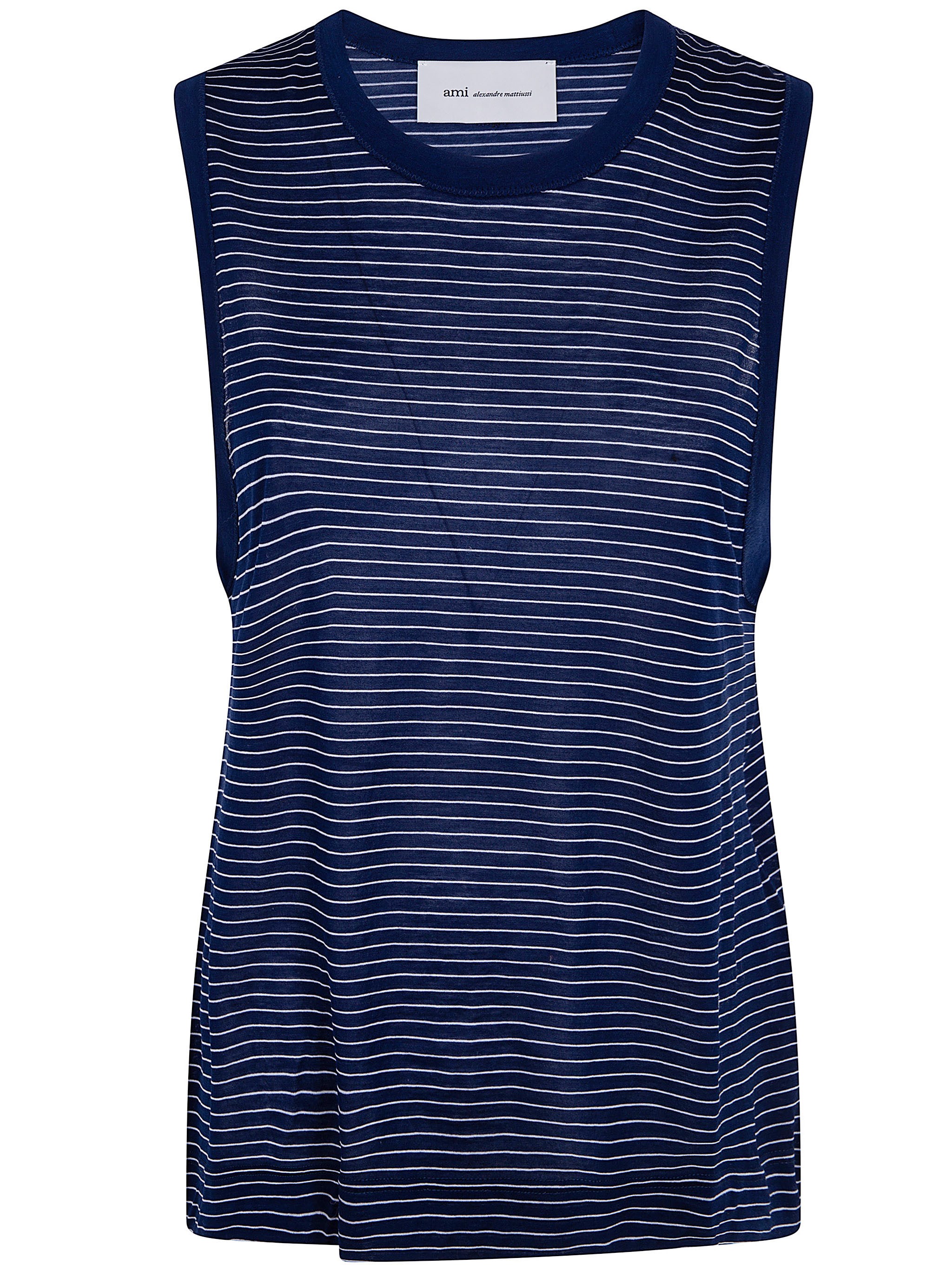 Classic Fit Striped Tank Top