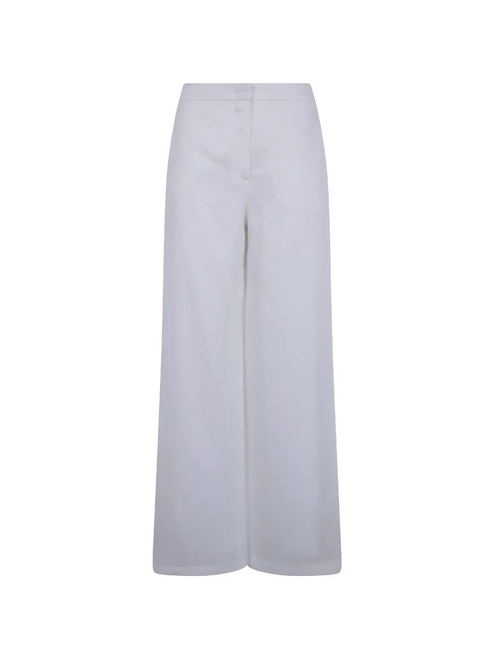 MAX MARA STUDIO 'Tapioca' Linen Classic Trousers