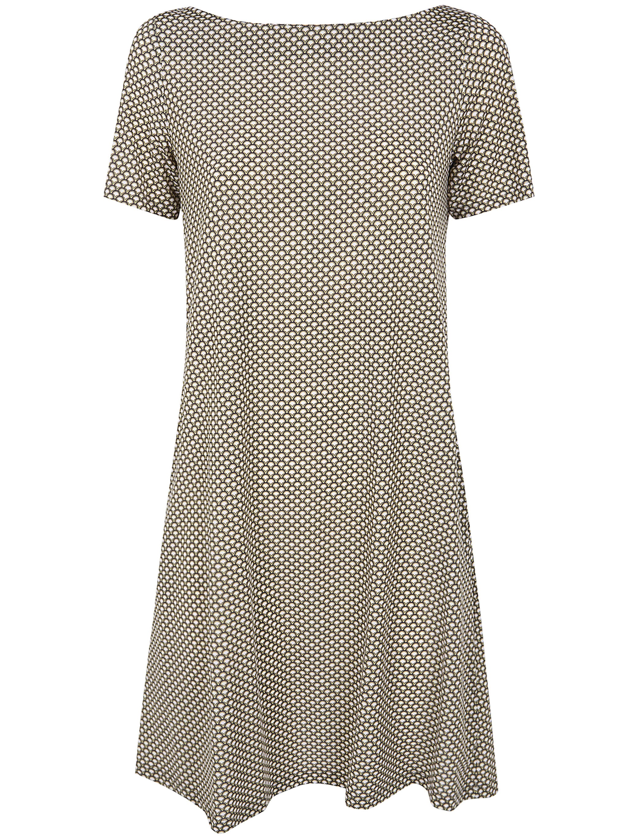 ARCHIVIO67 Round Neck Short Sleeves Dress