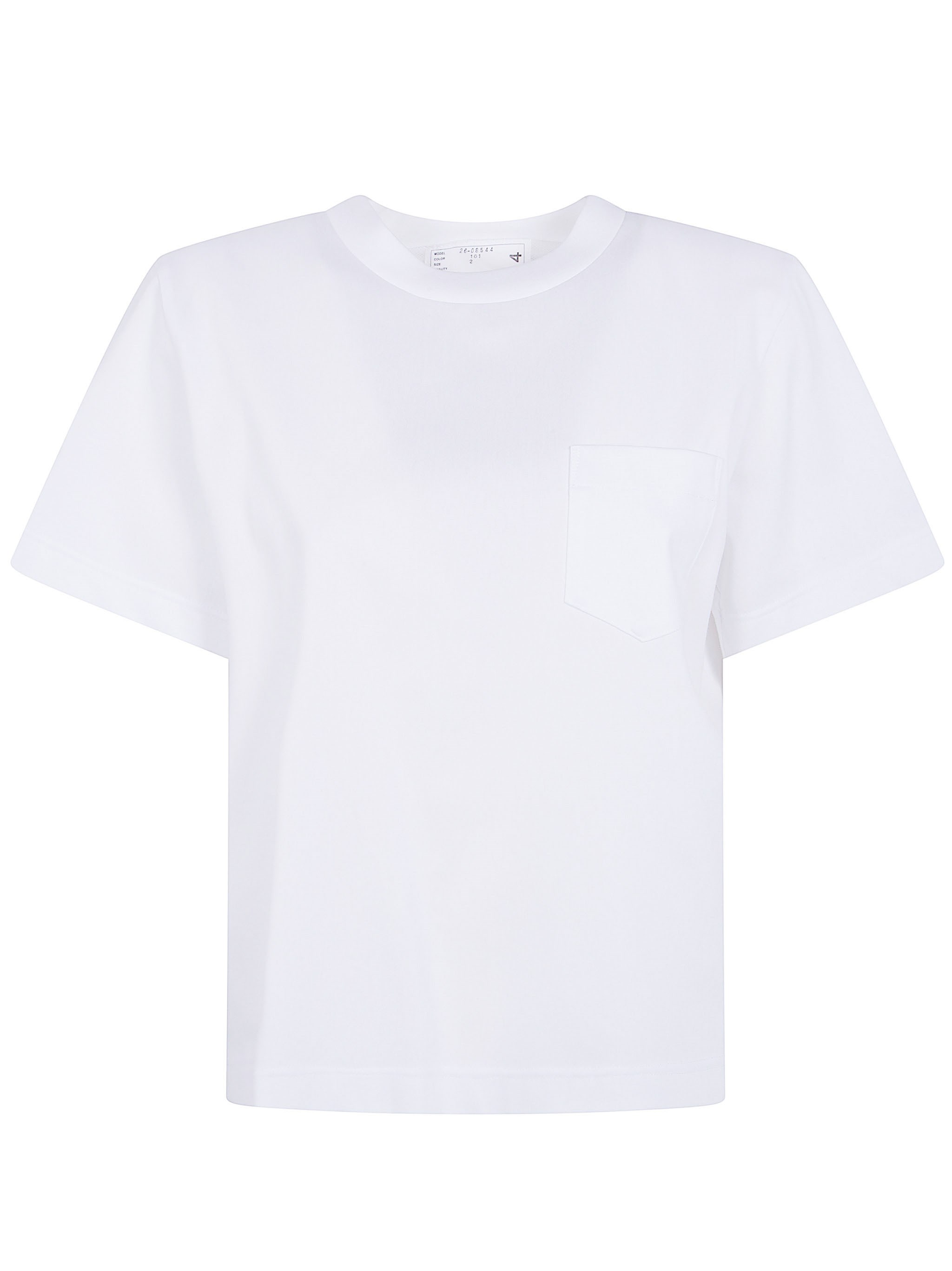 SACAI Popeline X Cotton Jersey T-Shirt　SACAI ポペライン×コットンジャージー Tシャツ SACAI