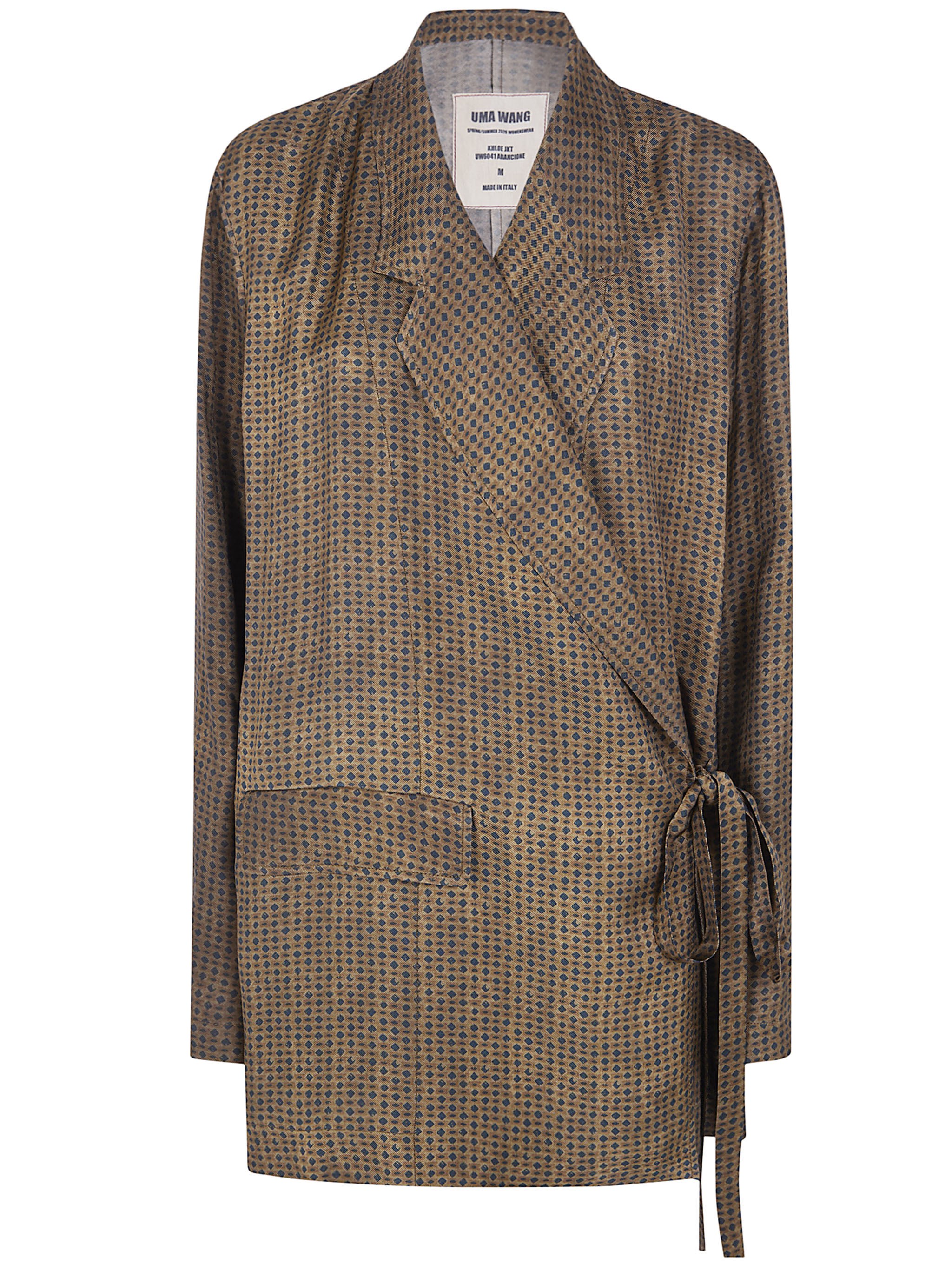 Uma Wang Khloe Jacket In Yellow