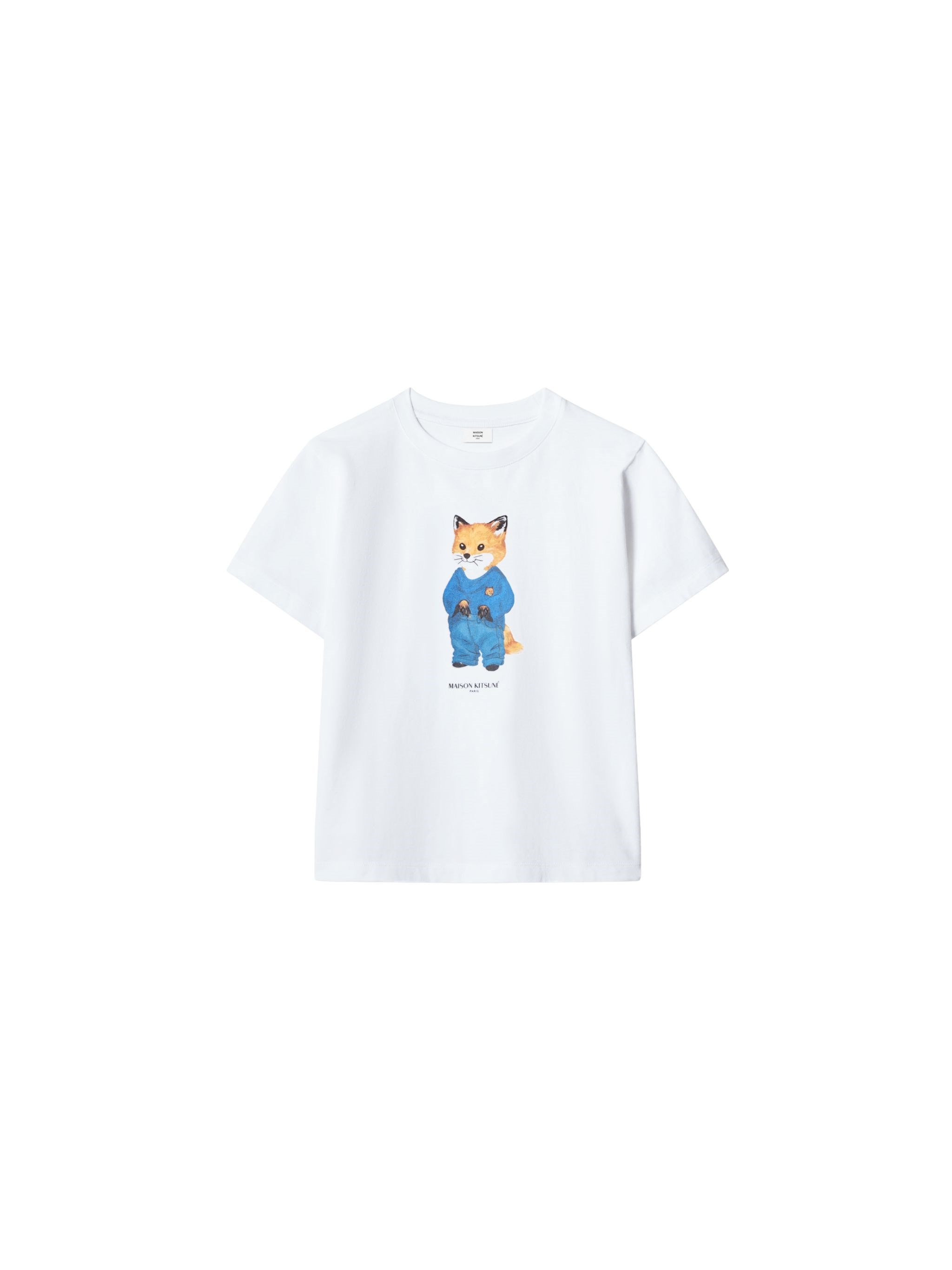MAISON KITSUNE KID Dressed "Kiddy Fox" Kid Tee-Shirt