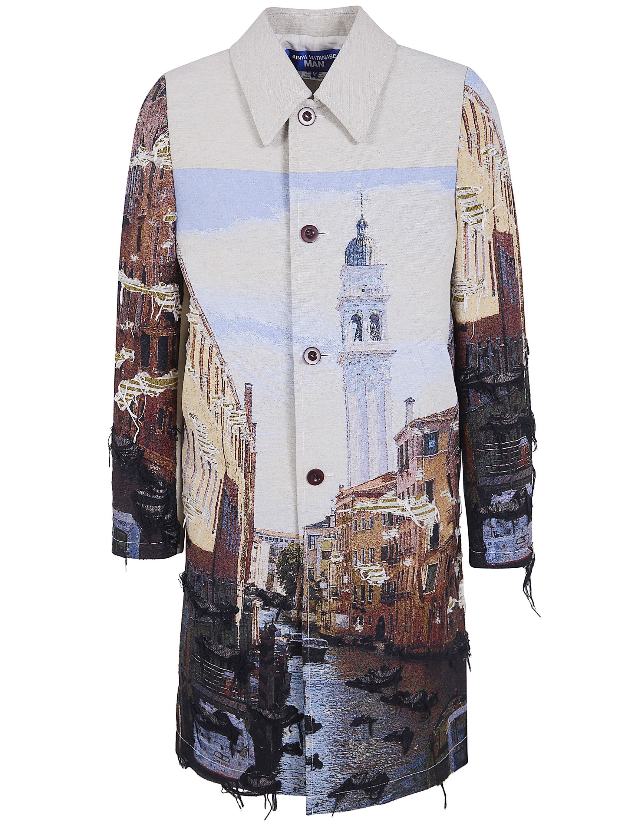 JUNYA WATANABE COMME DES GARCONS Venezia Embroidered Jacquard Coat