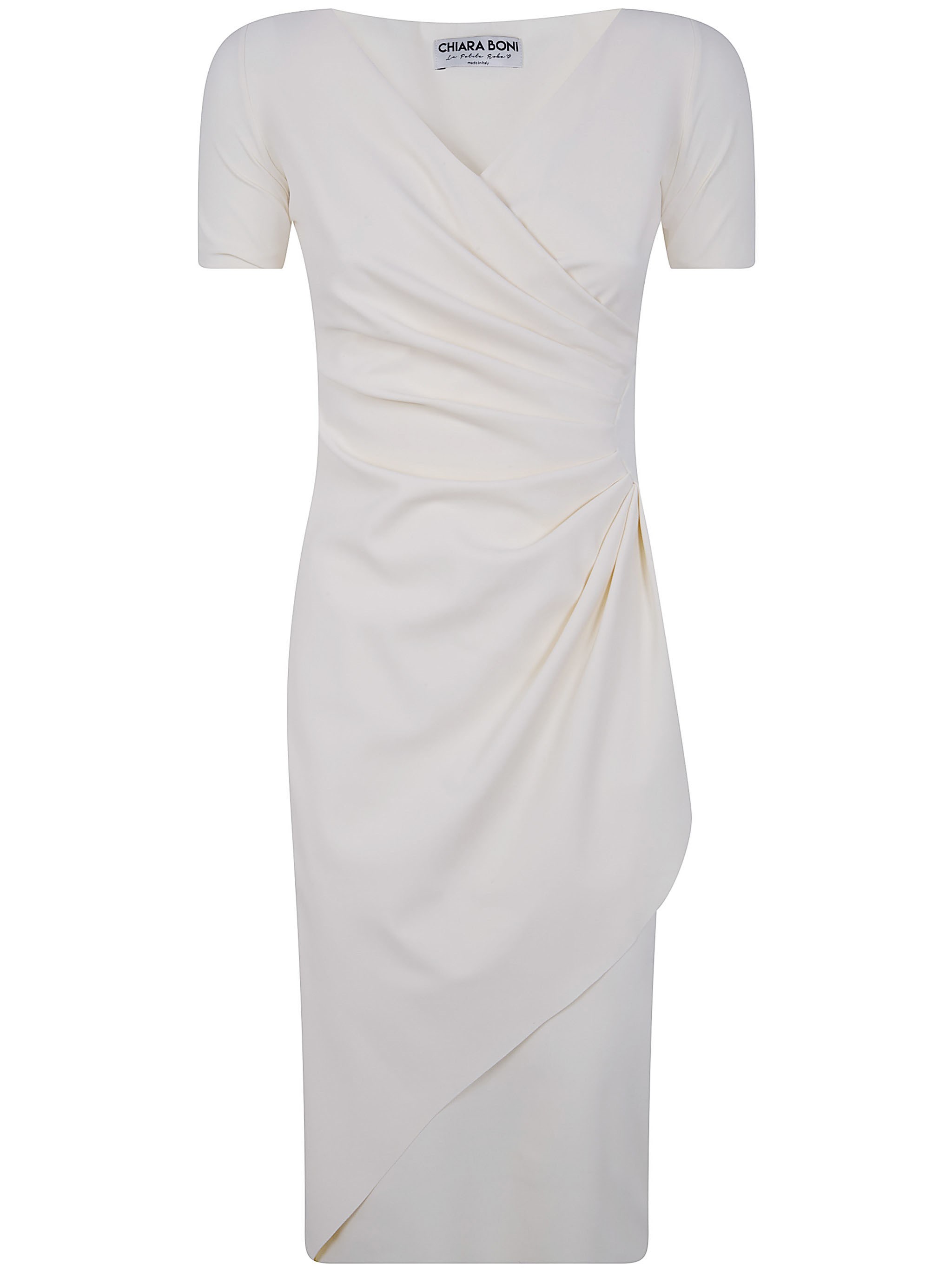 CHIARA BONI La Petite Robe “Charisse” Short Sleeves Jersey Dress