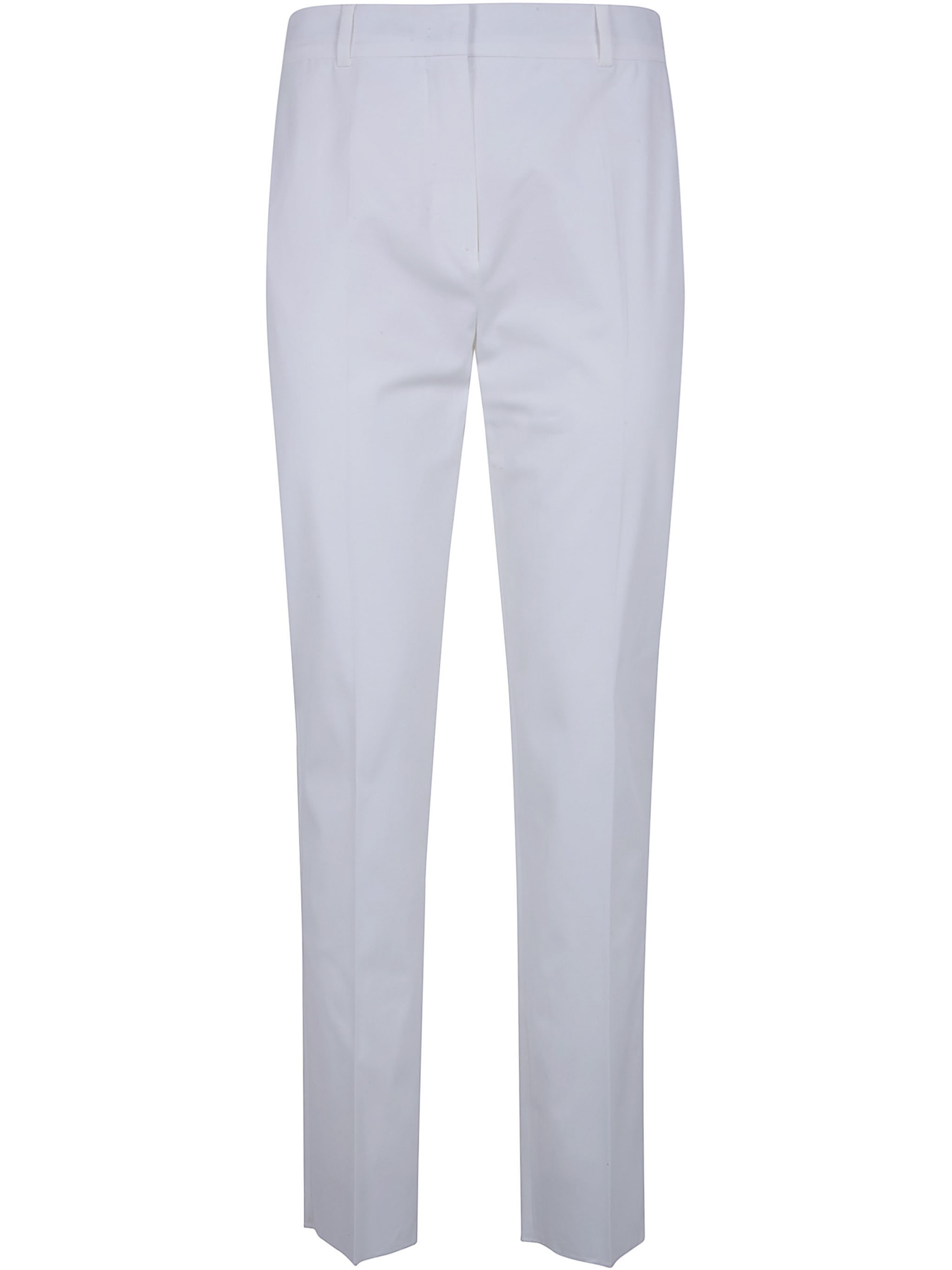 MAX MARA STUDIO "Carpa" Popeline Stretch Classic Trousers　MAX MARA STUDIO "Carpa" ポペライン ストレッチ クラシック トラウザーズ MAX