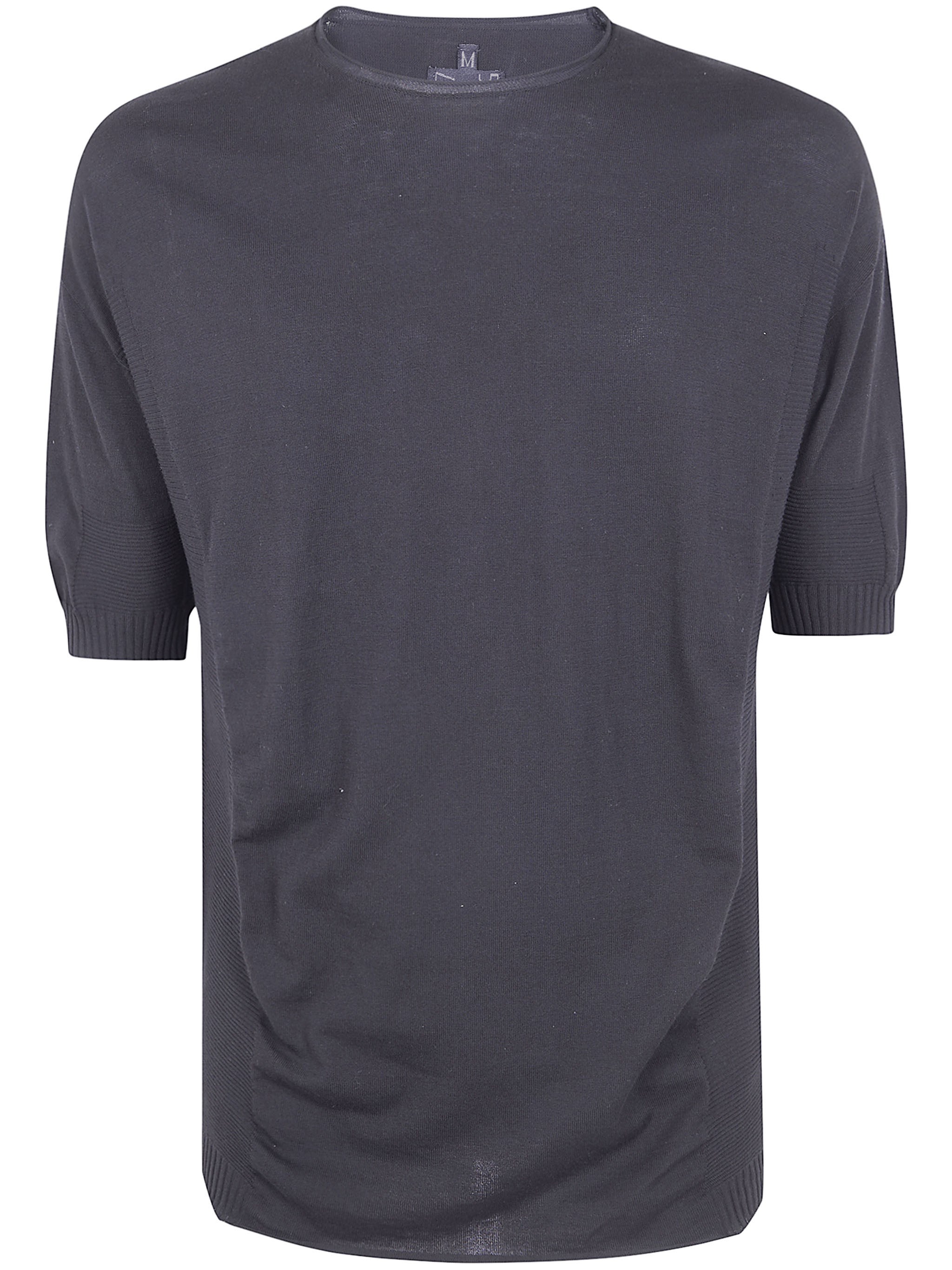MD75 Light Cotton Boxi Short Sleeves Sweater